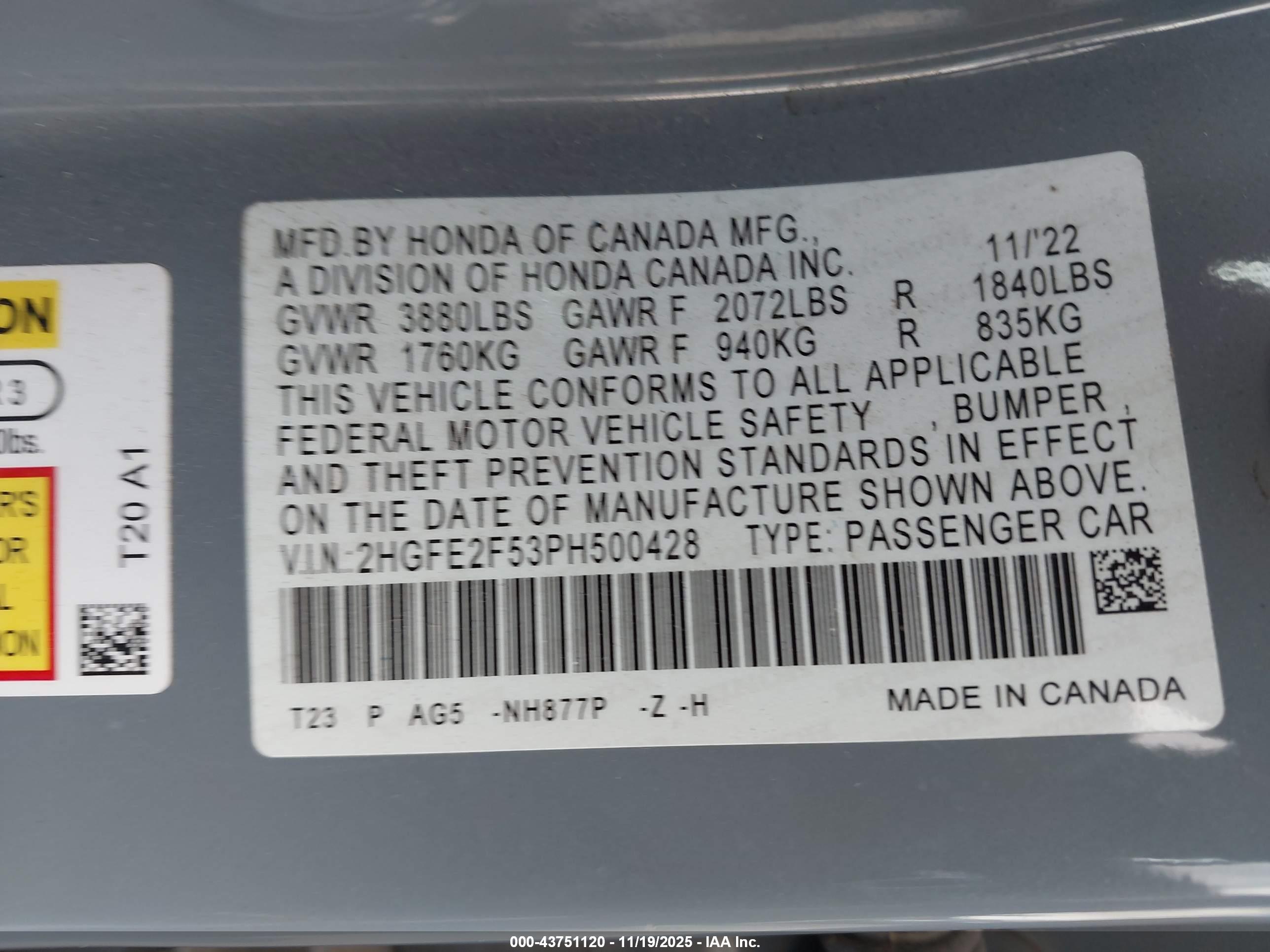 HONDA CIVIC image 9