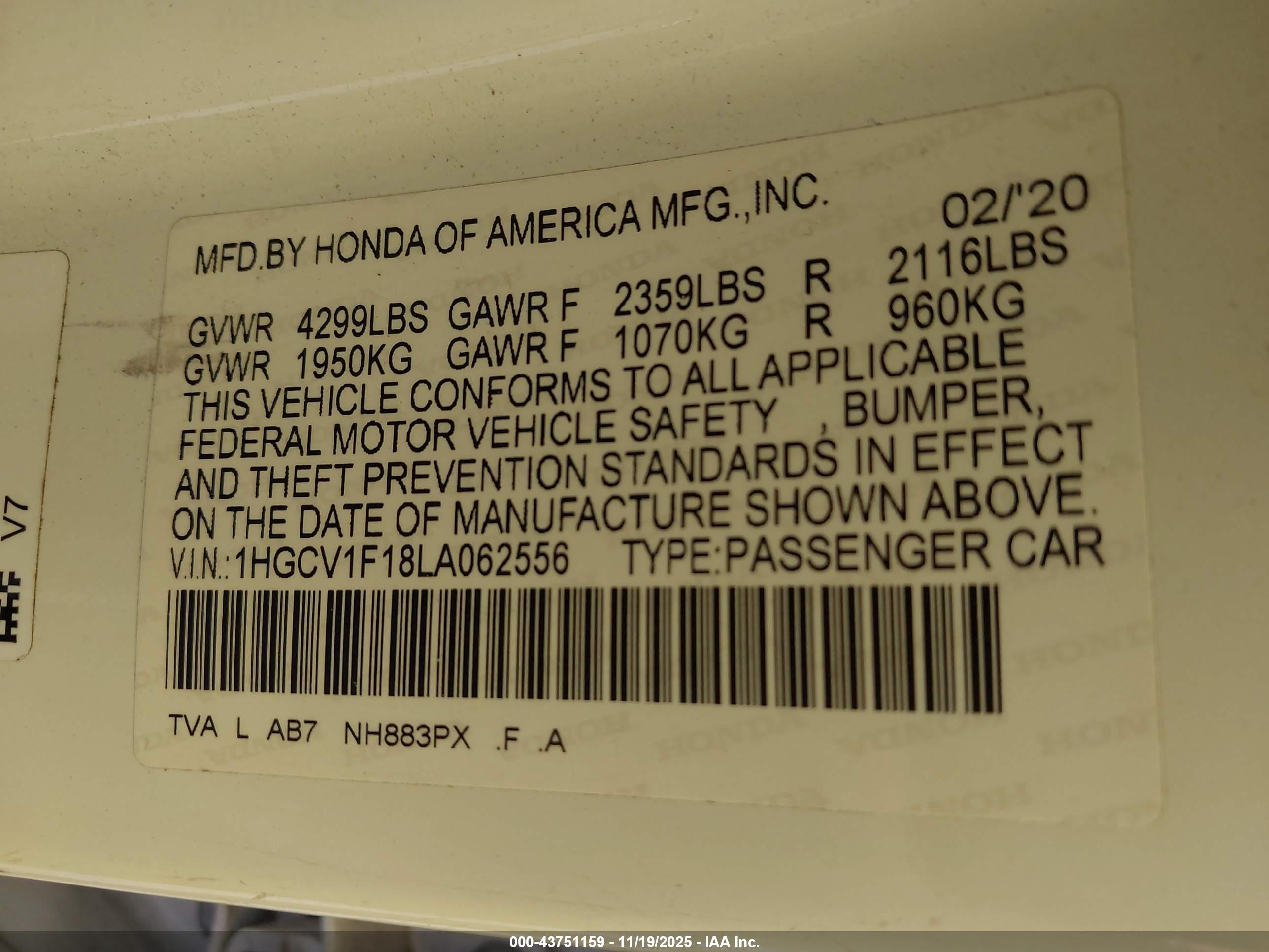 HONDA ACCORD image 9