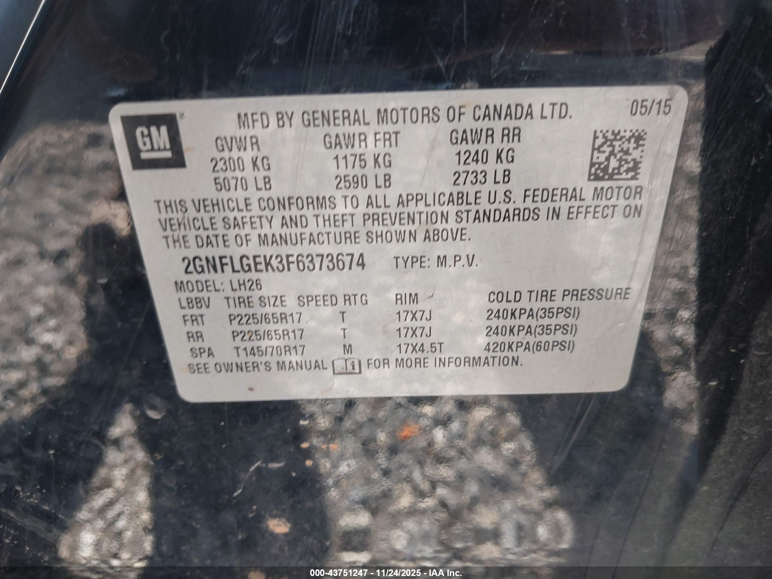 CHEVROLET EQUINOX image 9
