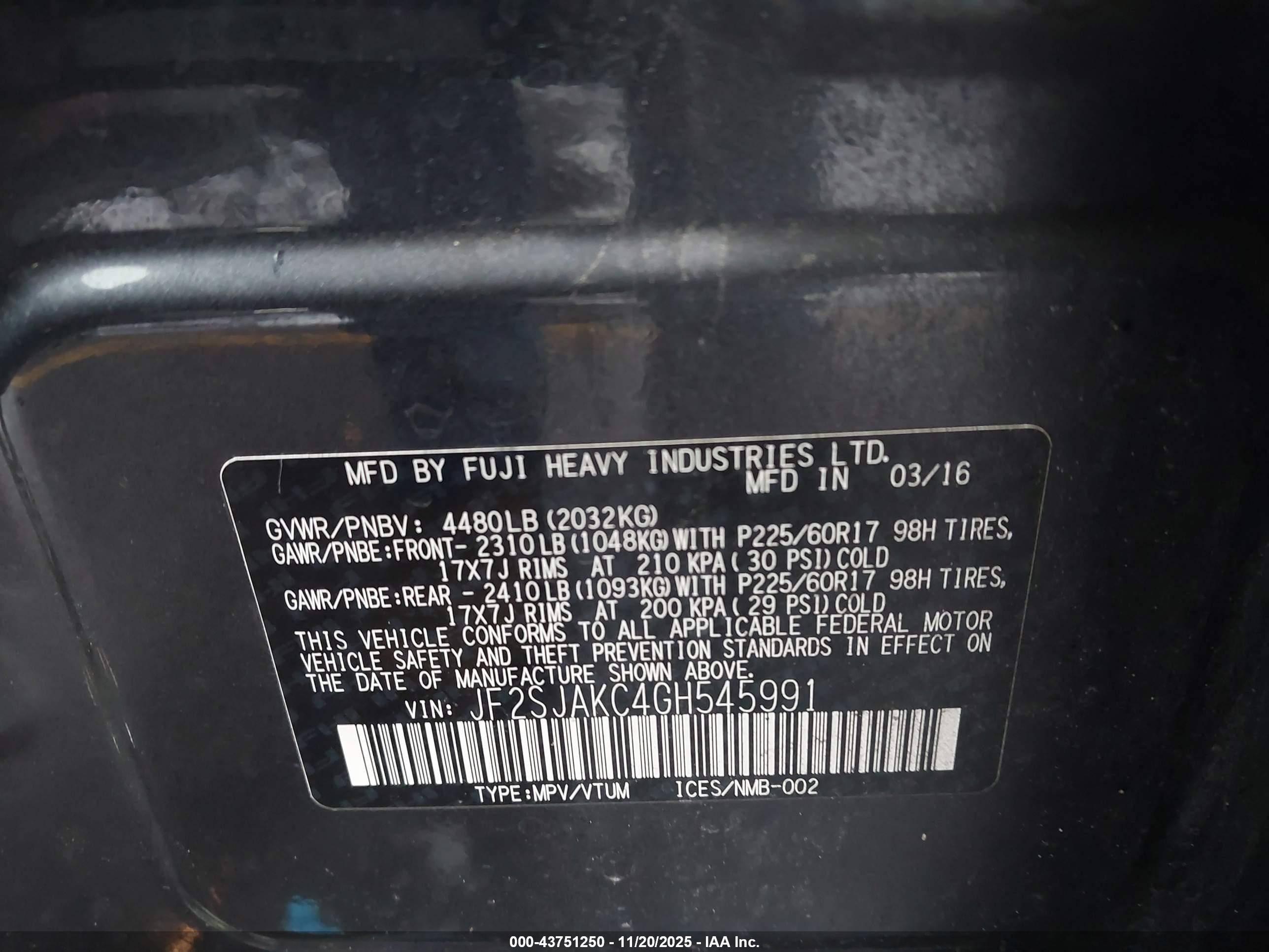 SUBARU FORESTER image 9