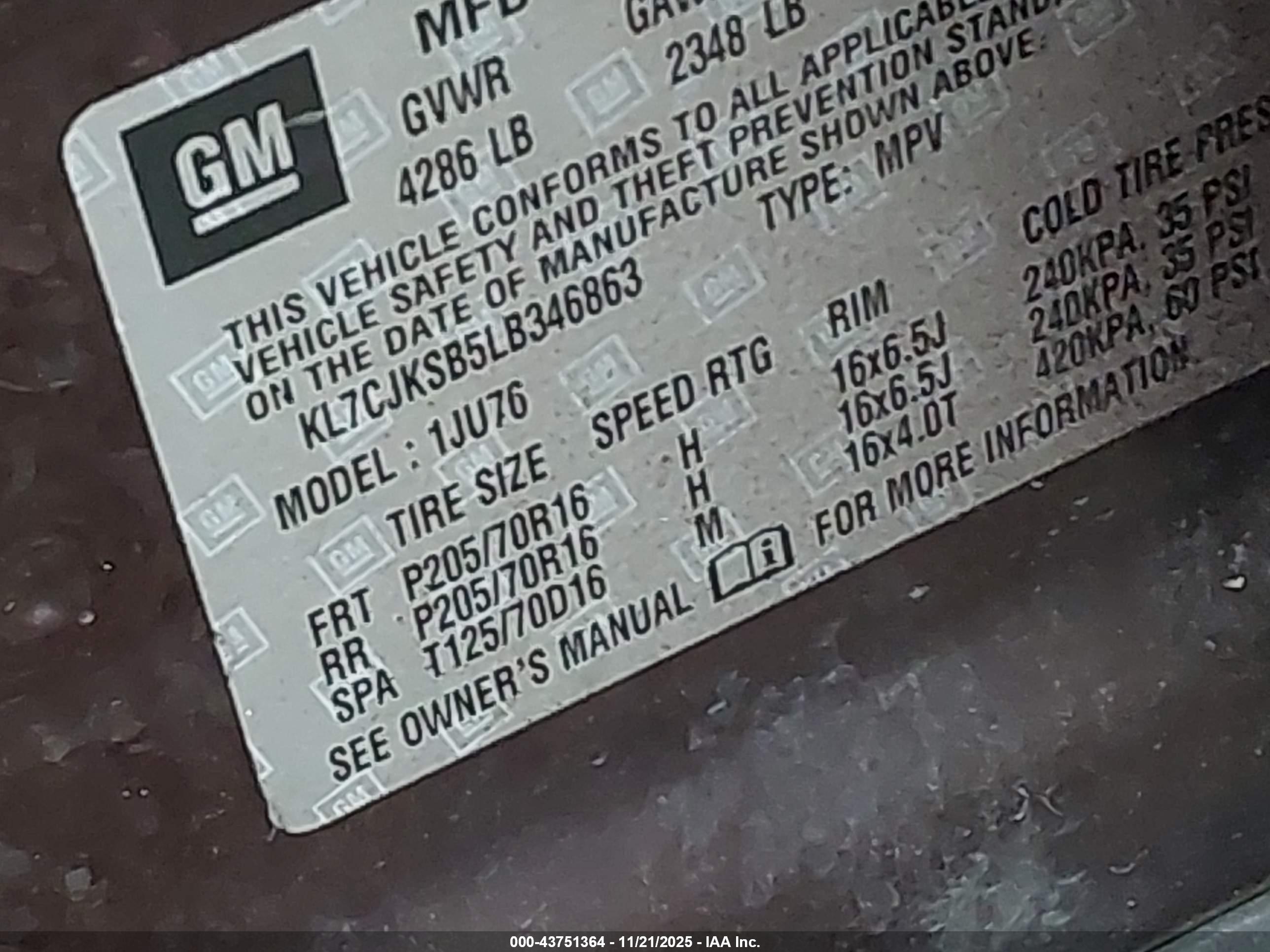 CHEVROLET TRAX image 9