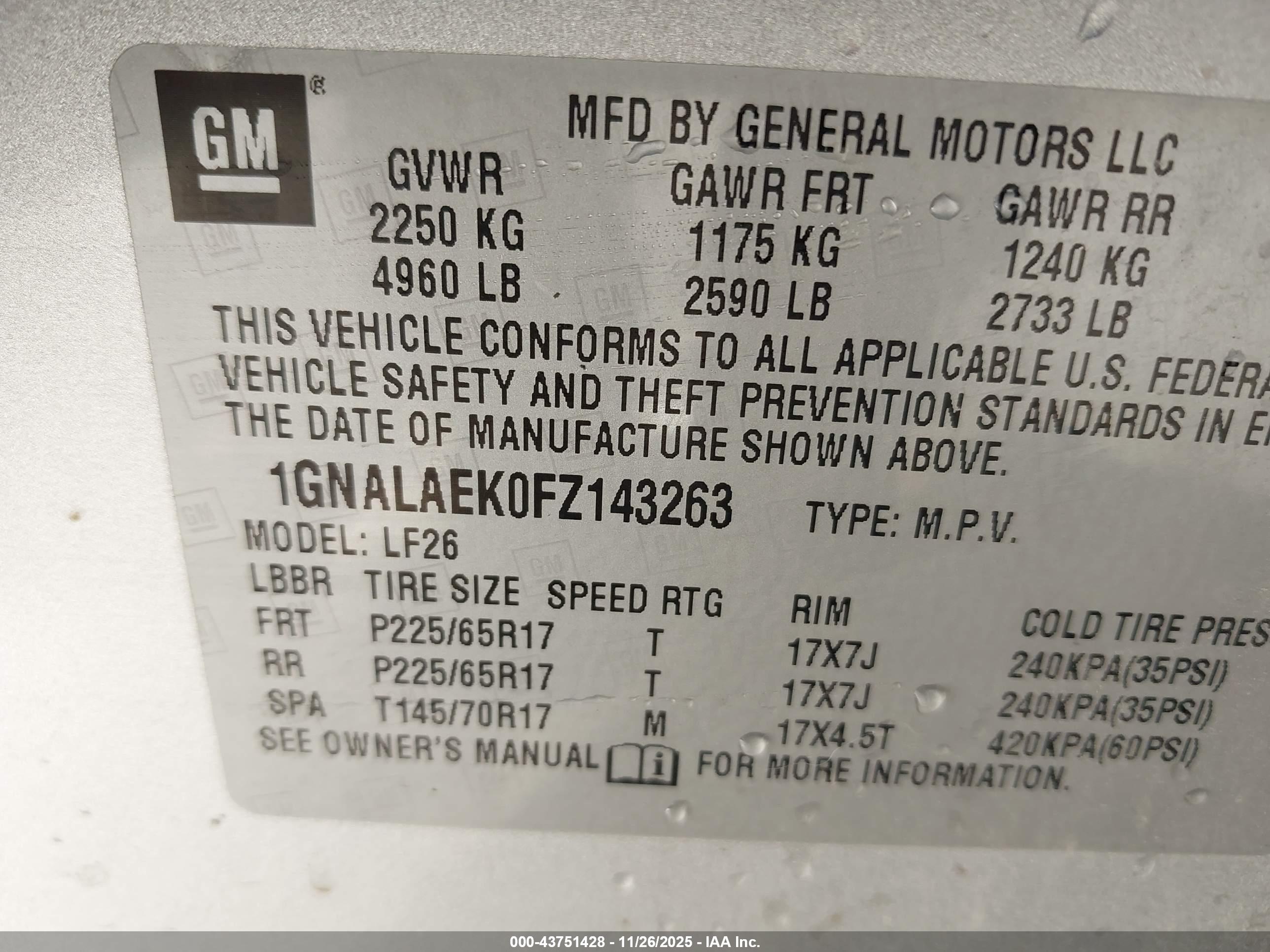 CHEVROLET EQUINOX image 9
