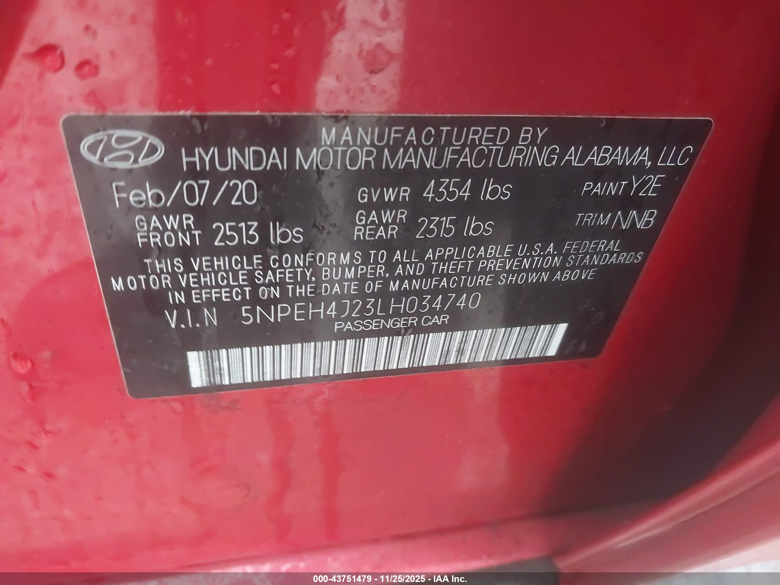 HYUNDAI SONATA image 9
