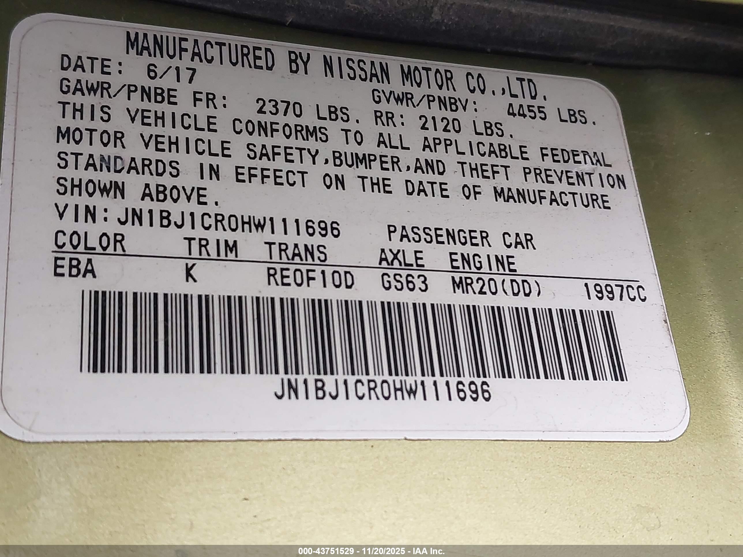 NISSAN ROGUE image 9