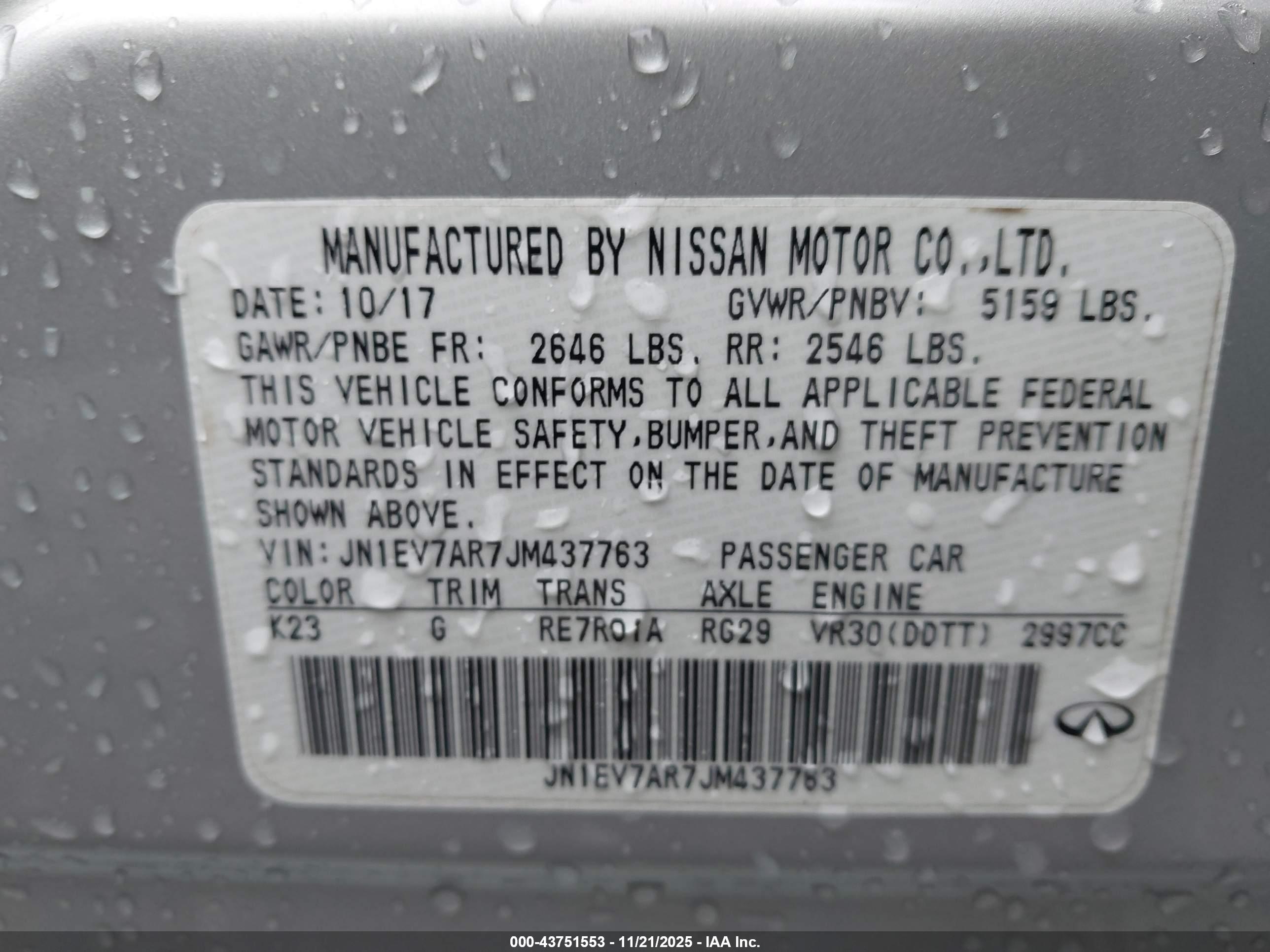 INFINITI Q50 image 9
