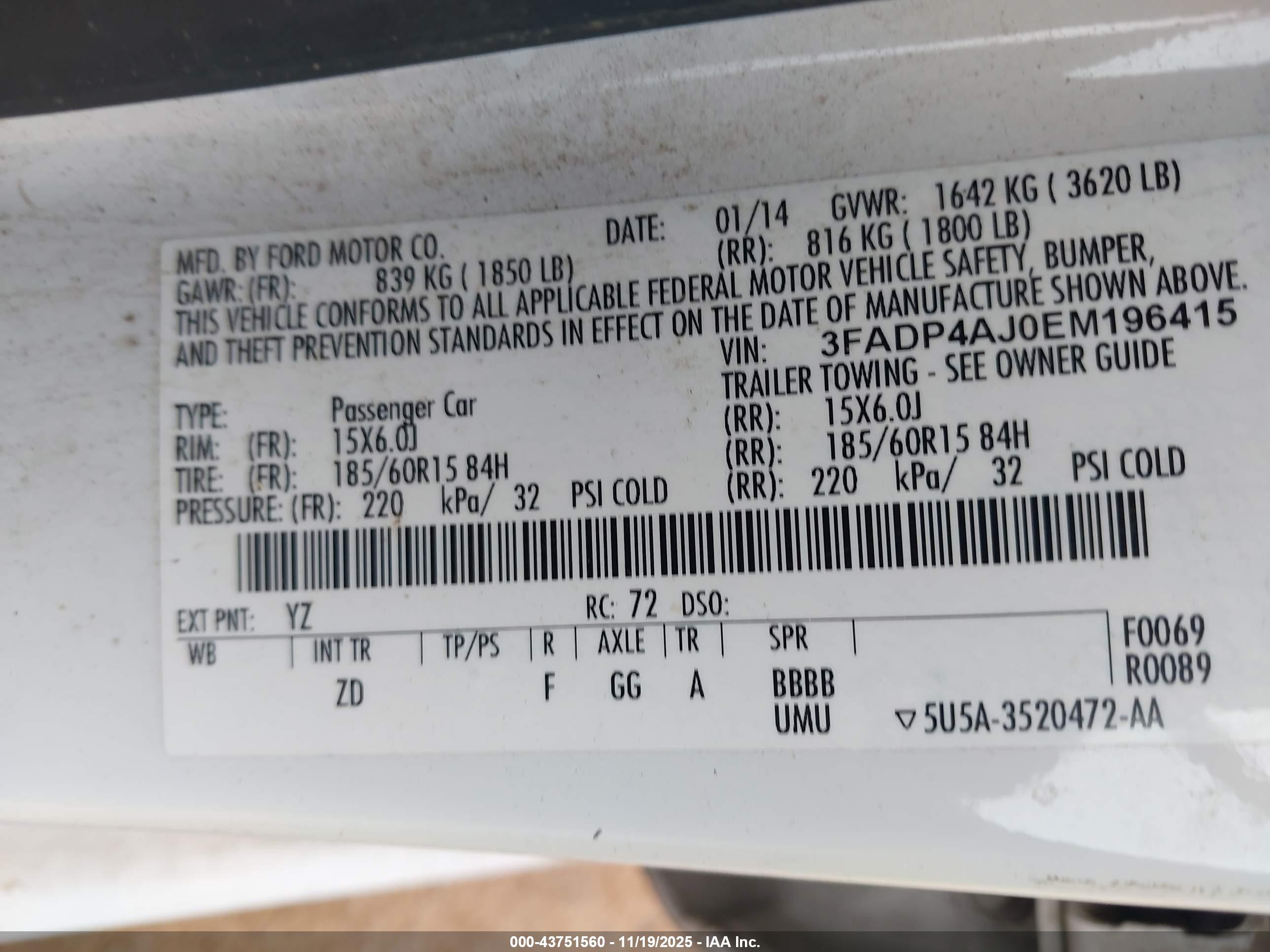 FORD FIESTA image 9