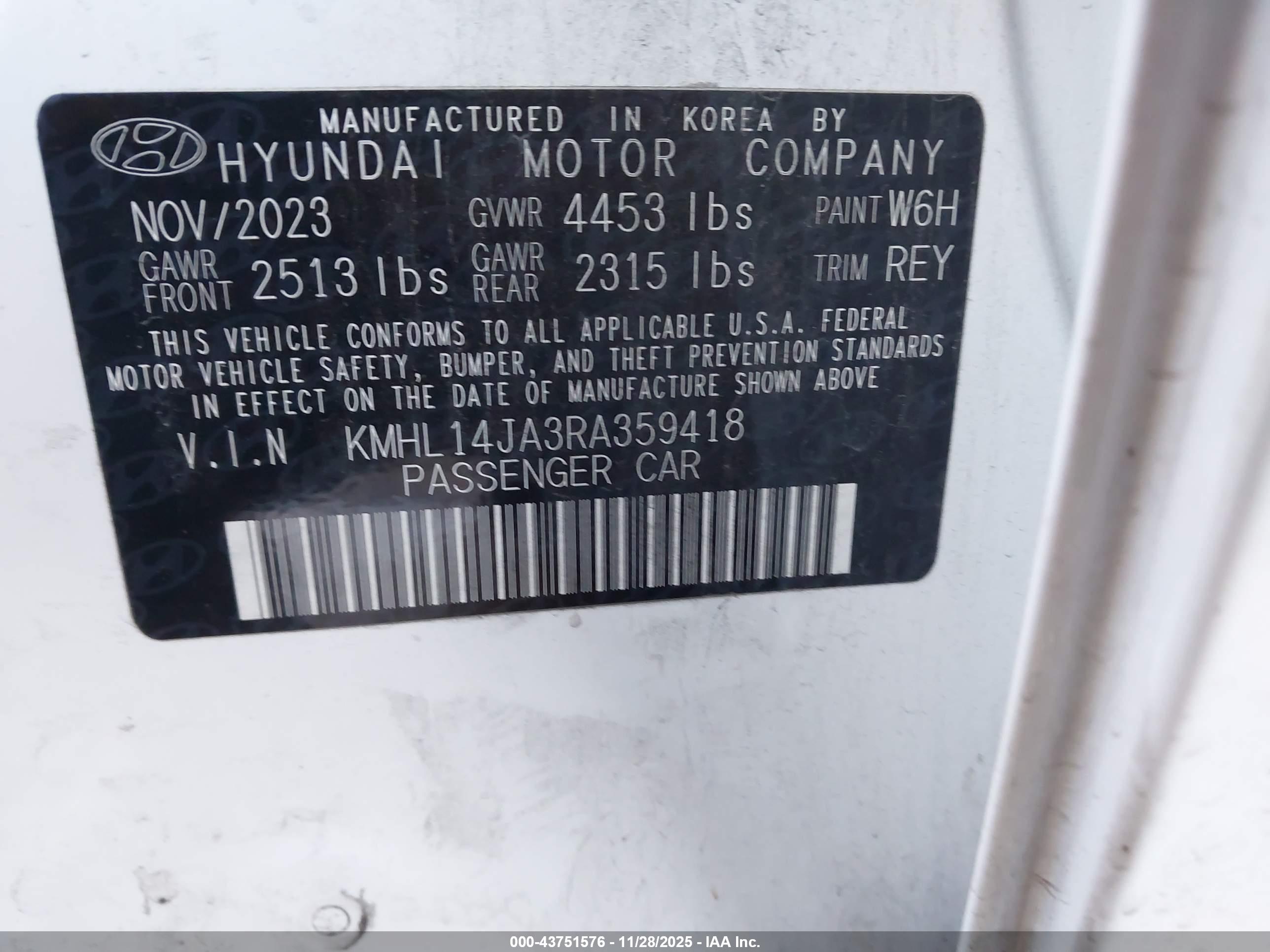 HYUNDAI SONATA image 9