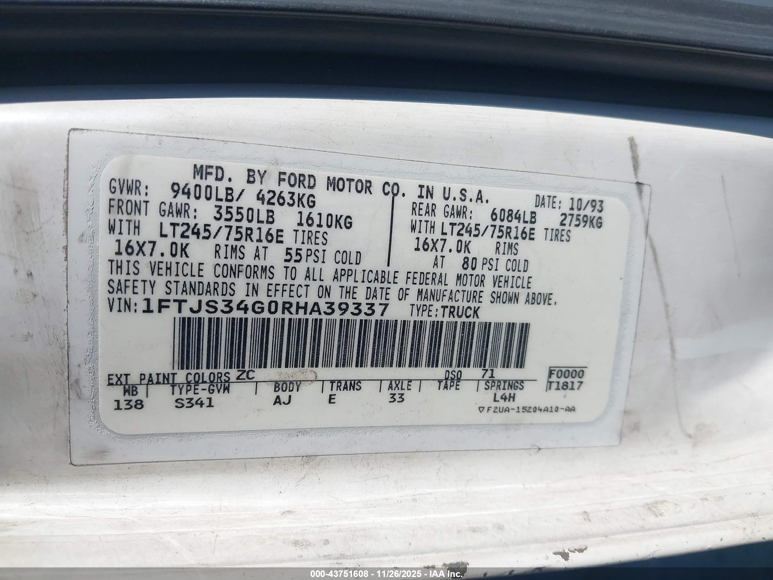 FORD ECONOLINE image 9