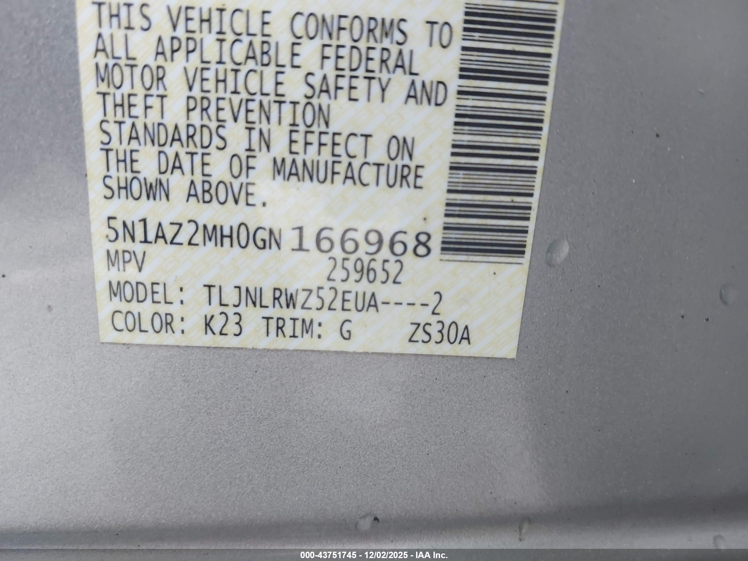 NISSAN MURANO image 9