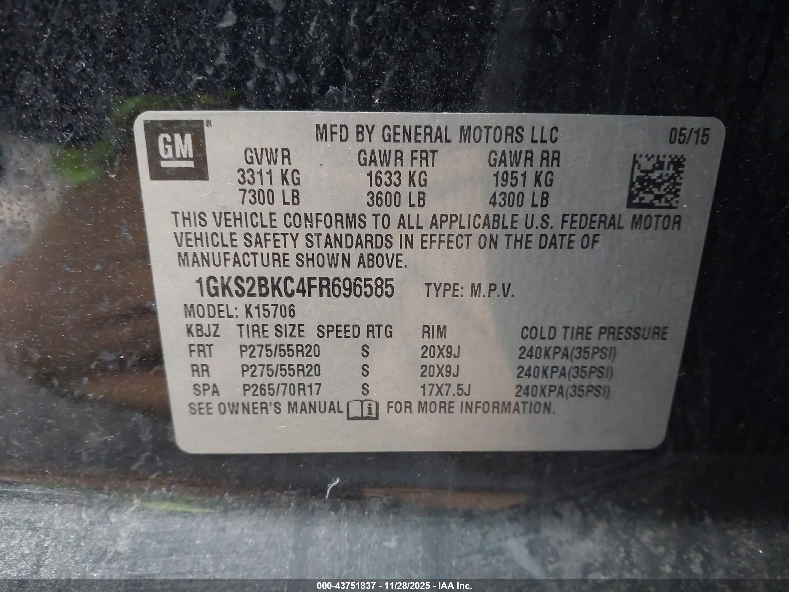 GMC YUKON image 9