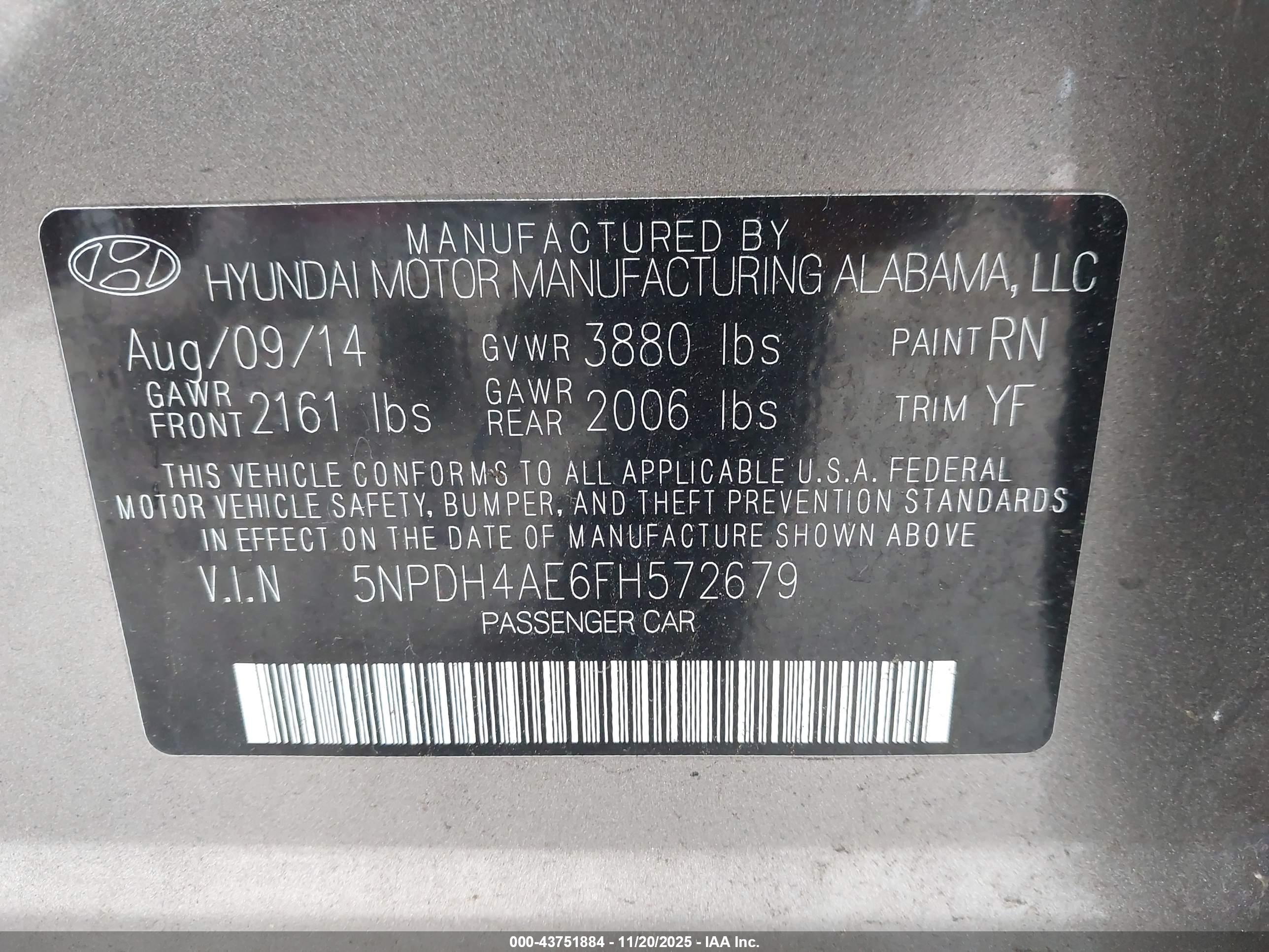 HYUNDAI ELANTRA image 9