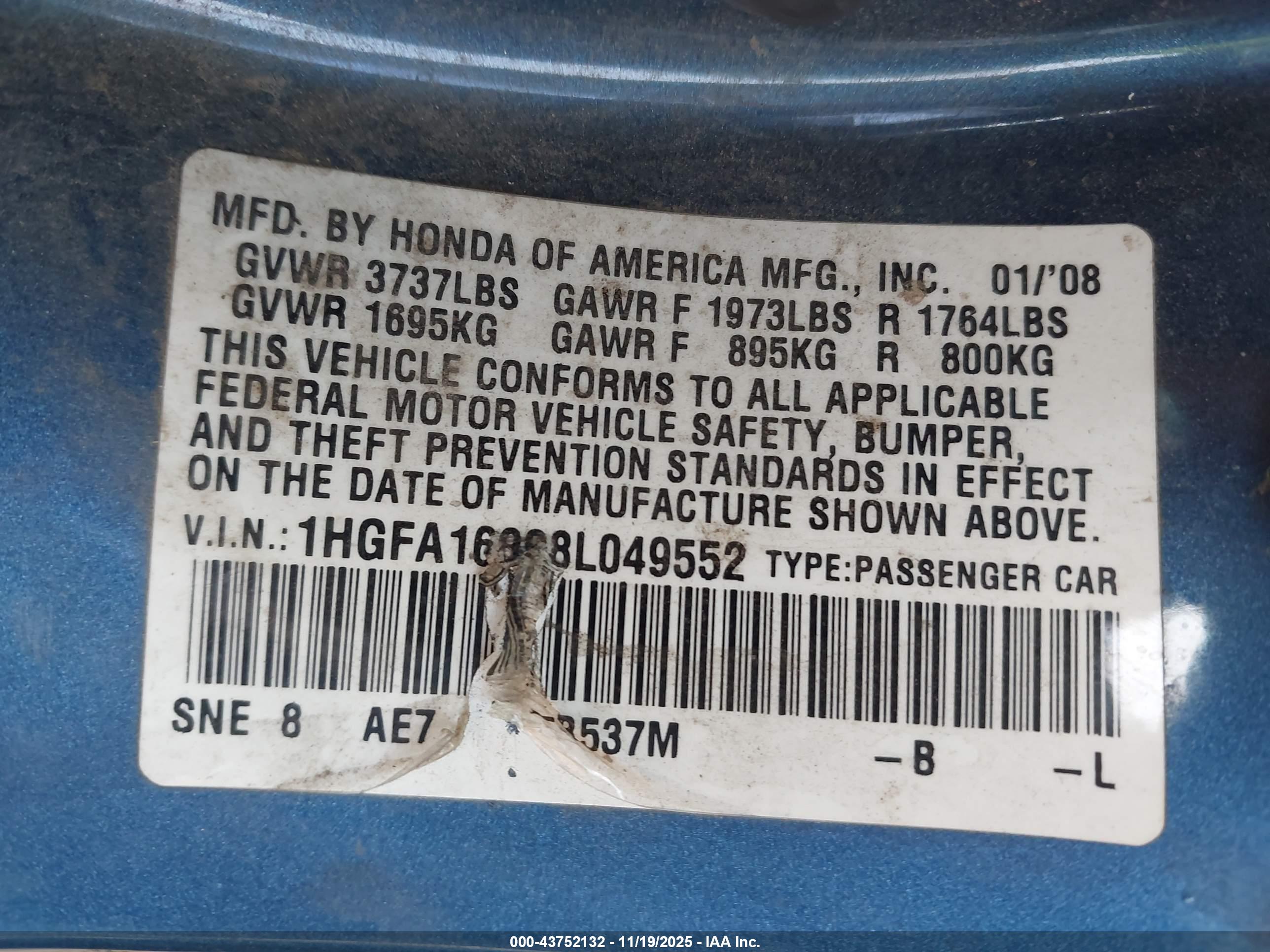 HONDA CIVIC image 9