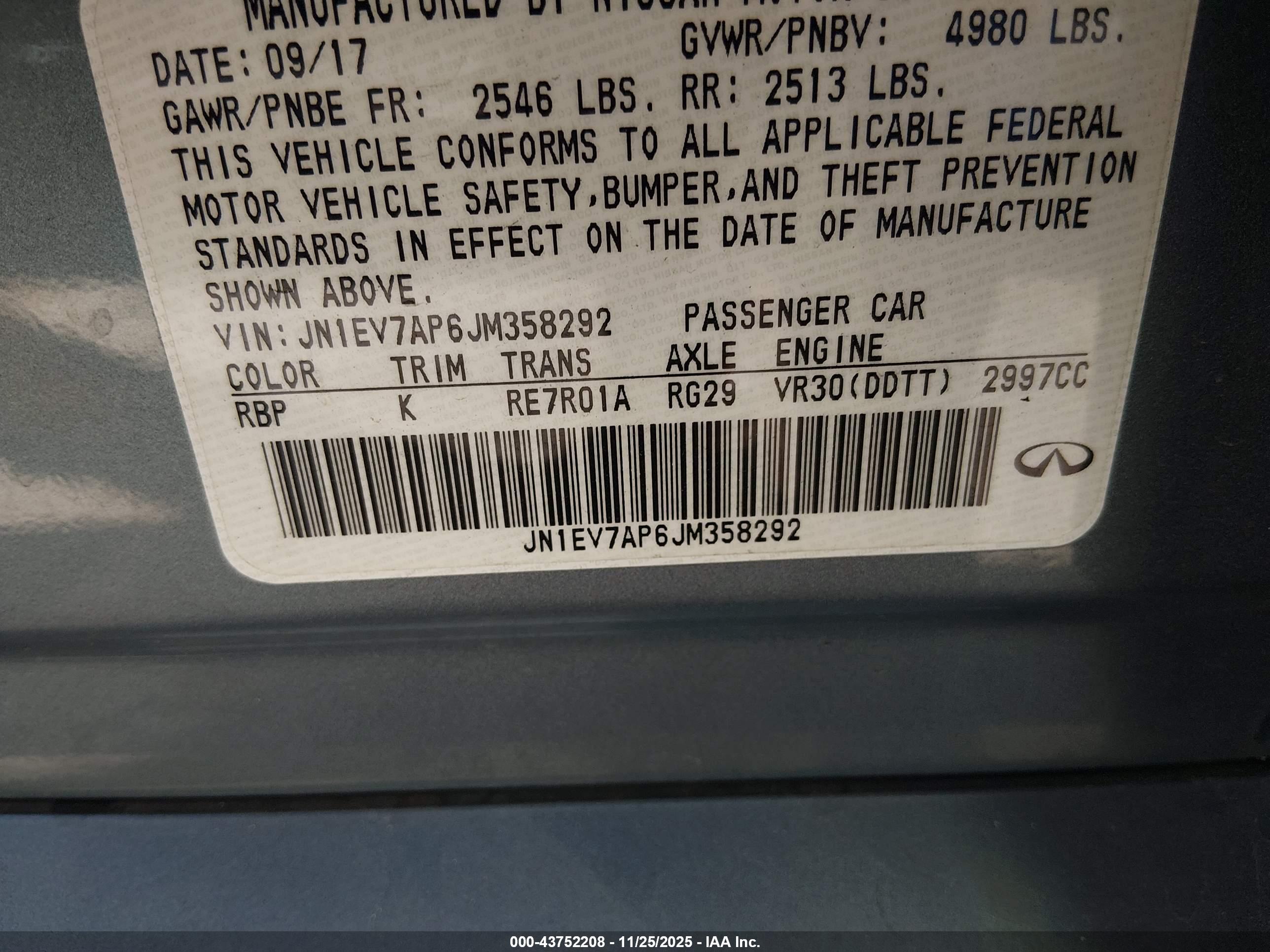 INFINITI Q50 image 9