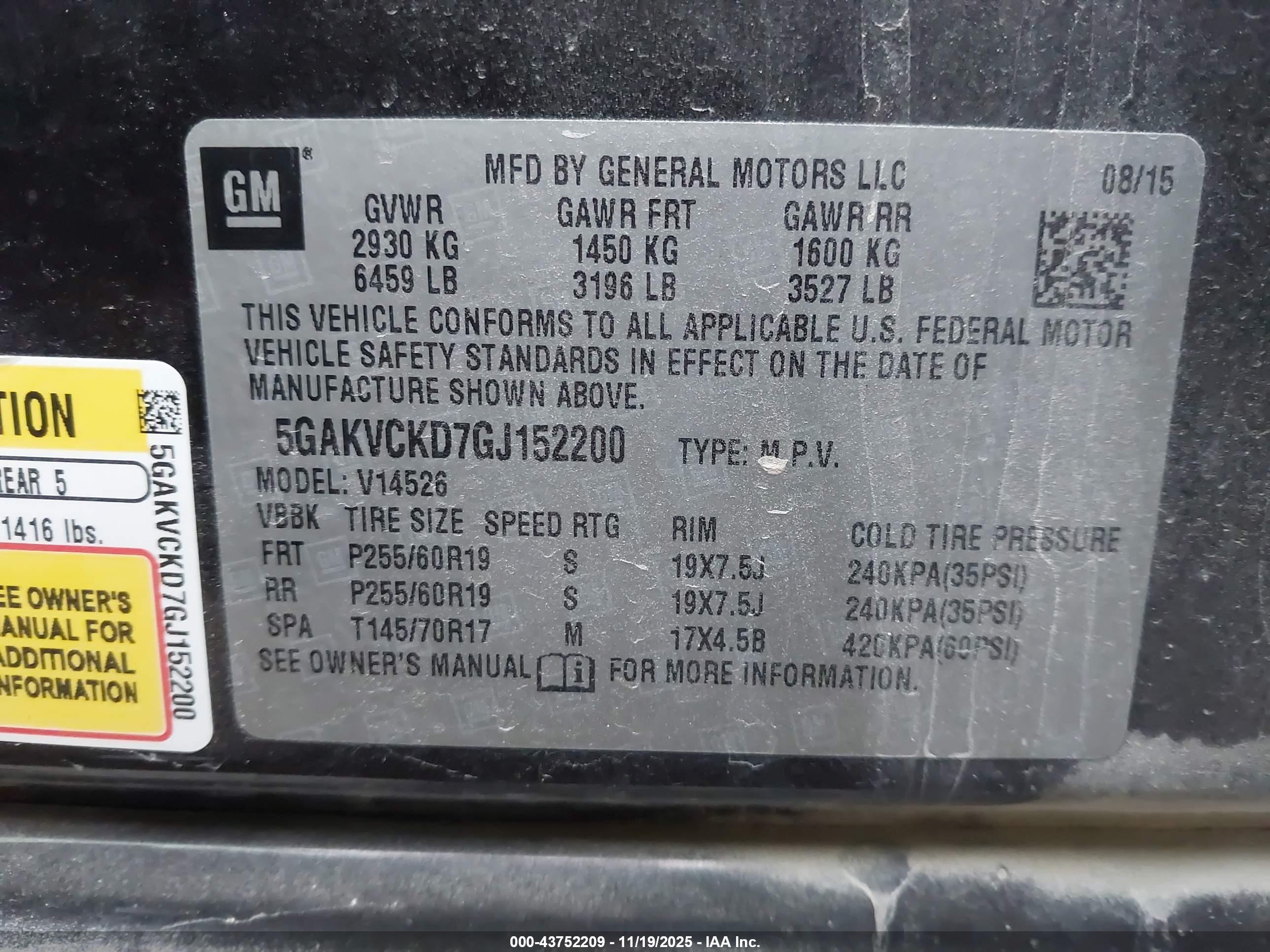 BUICK ENCLAVE image 9