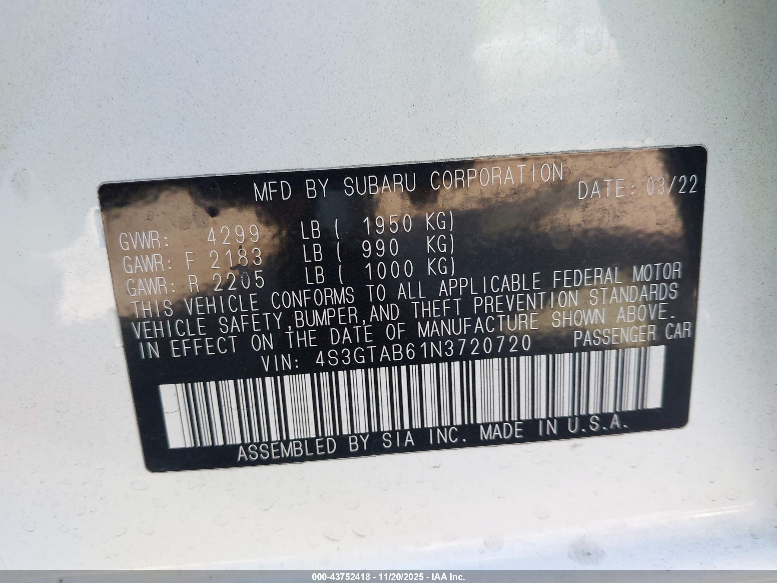 SUBARU IMPREZA image 9