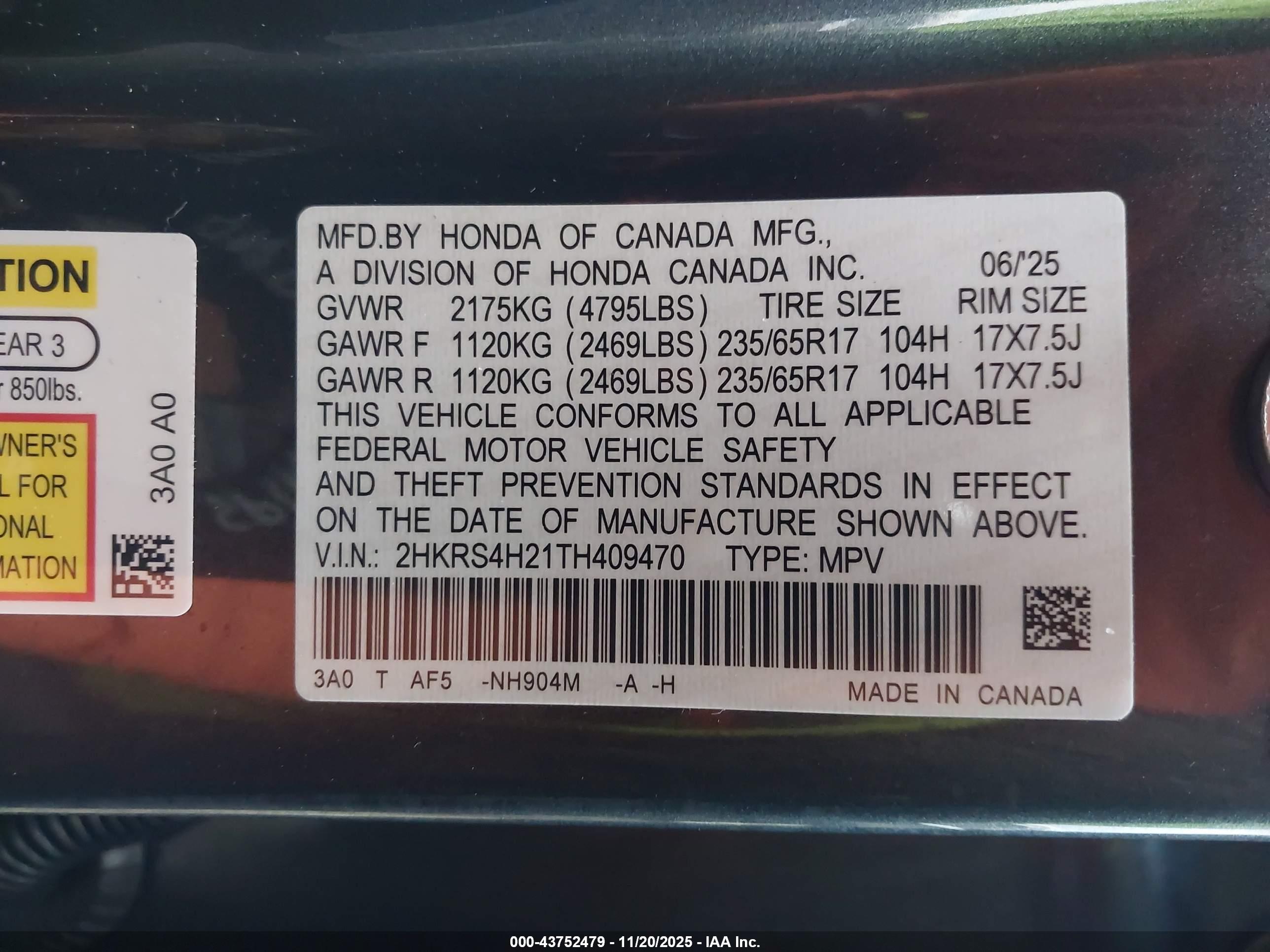 HONDA CR-V image 9