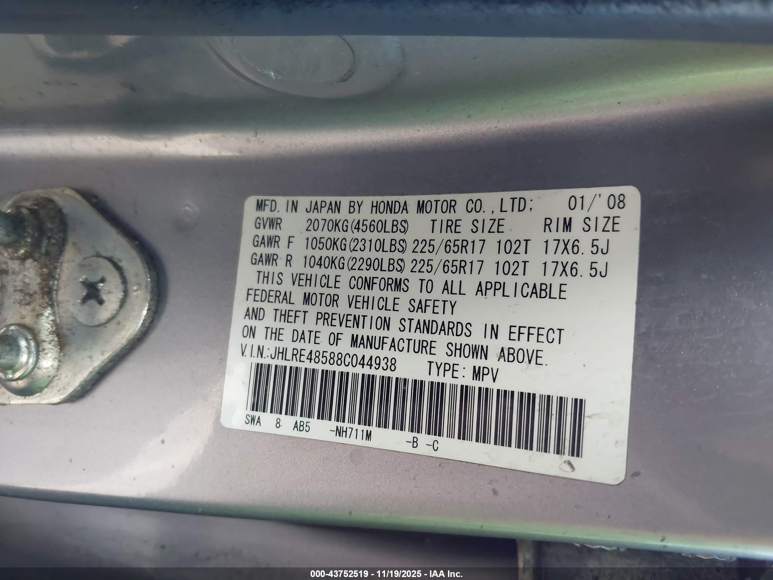 HONDA CR-V image 9