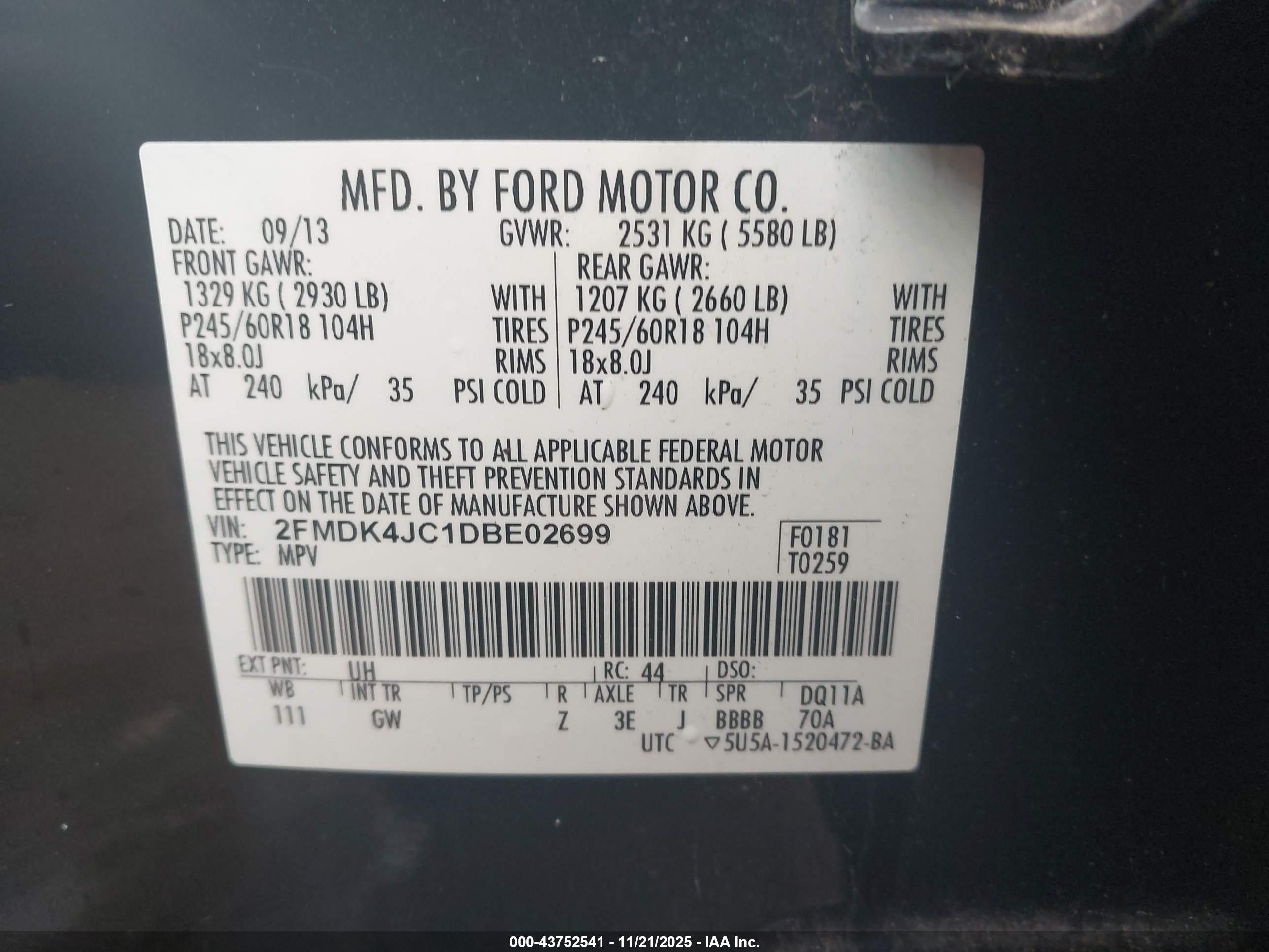 FORD EDGE image 9