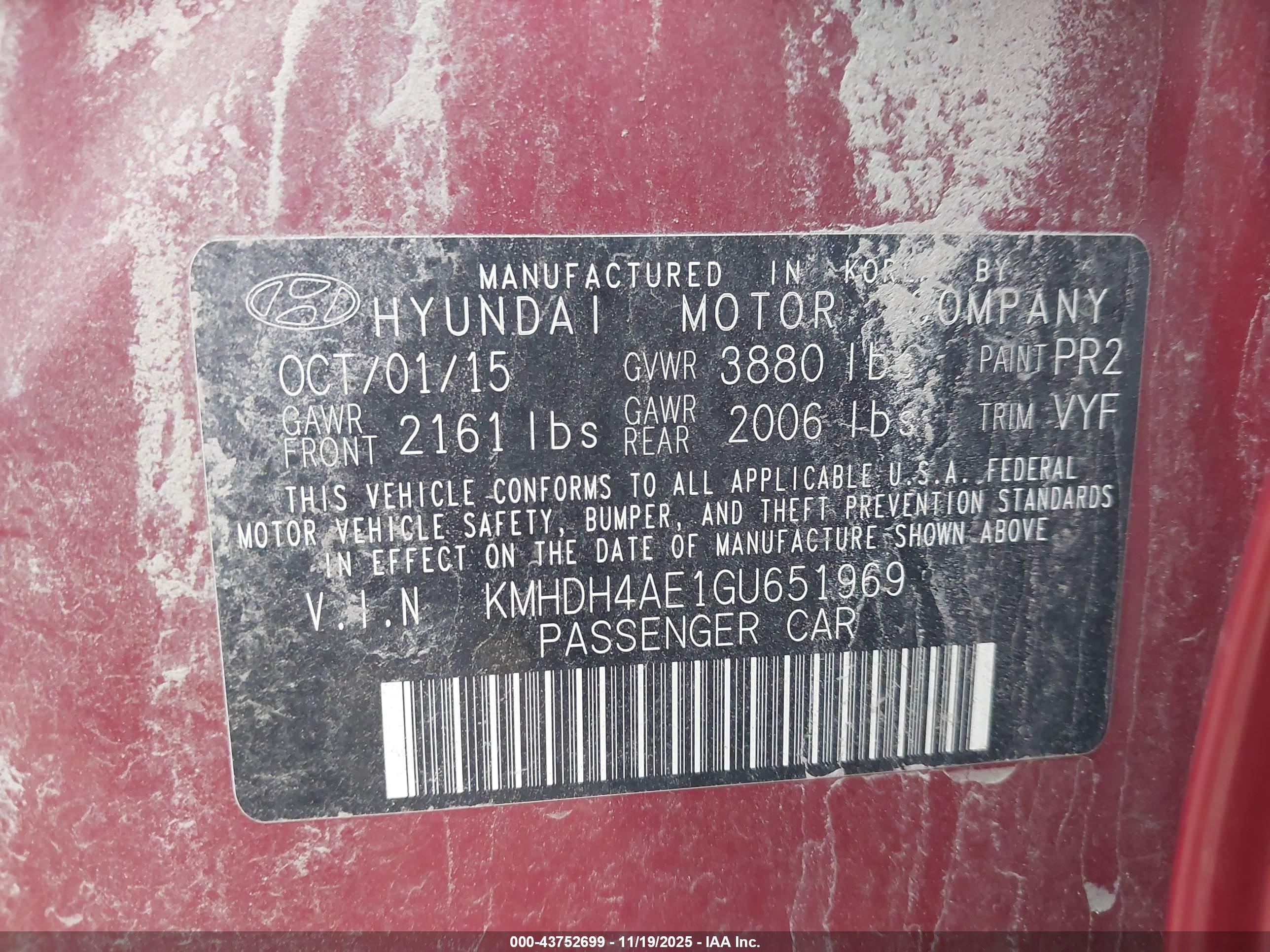 HYUNDAI ELANTRA image 9
