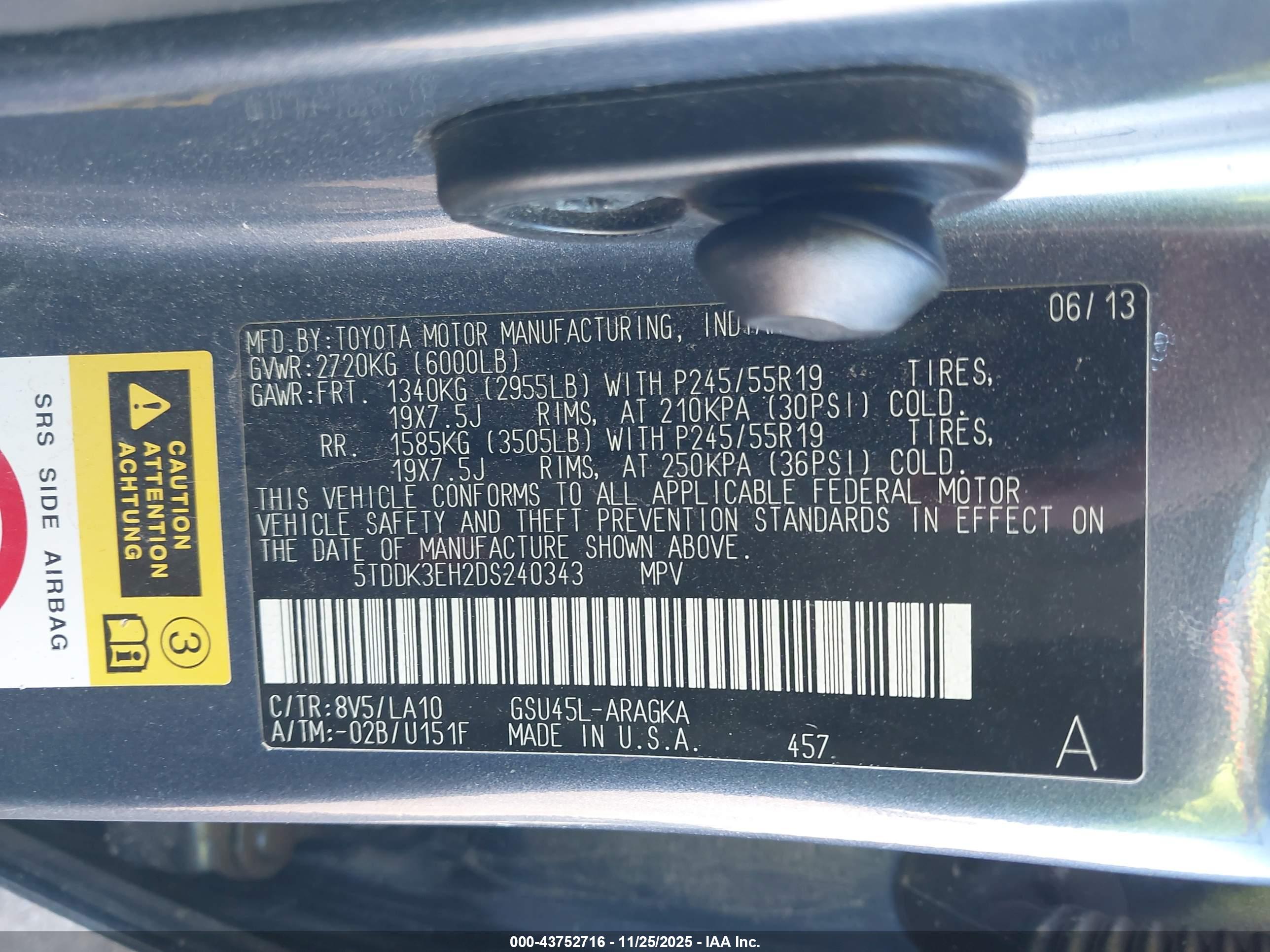TOYOTA HIGHLANDER image 9