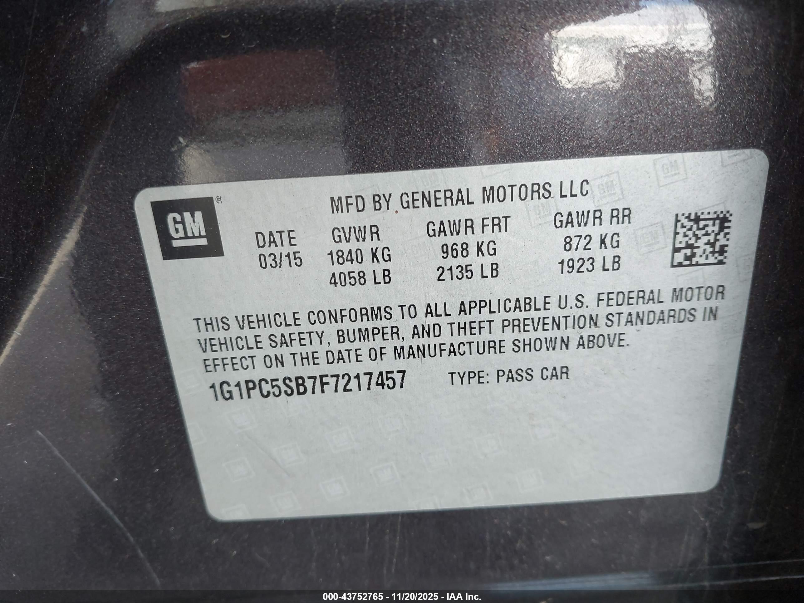 CHEVROLET CRUZE image 9
