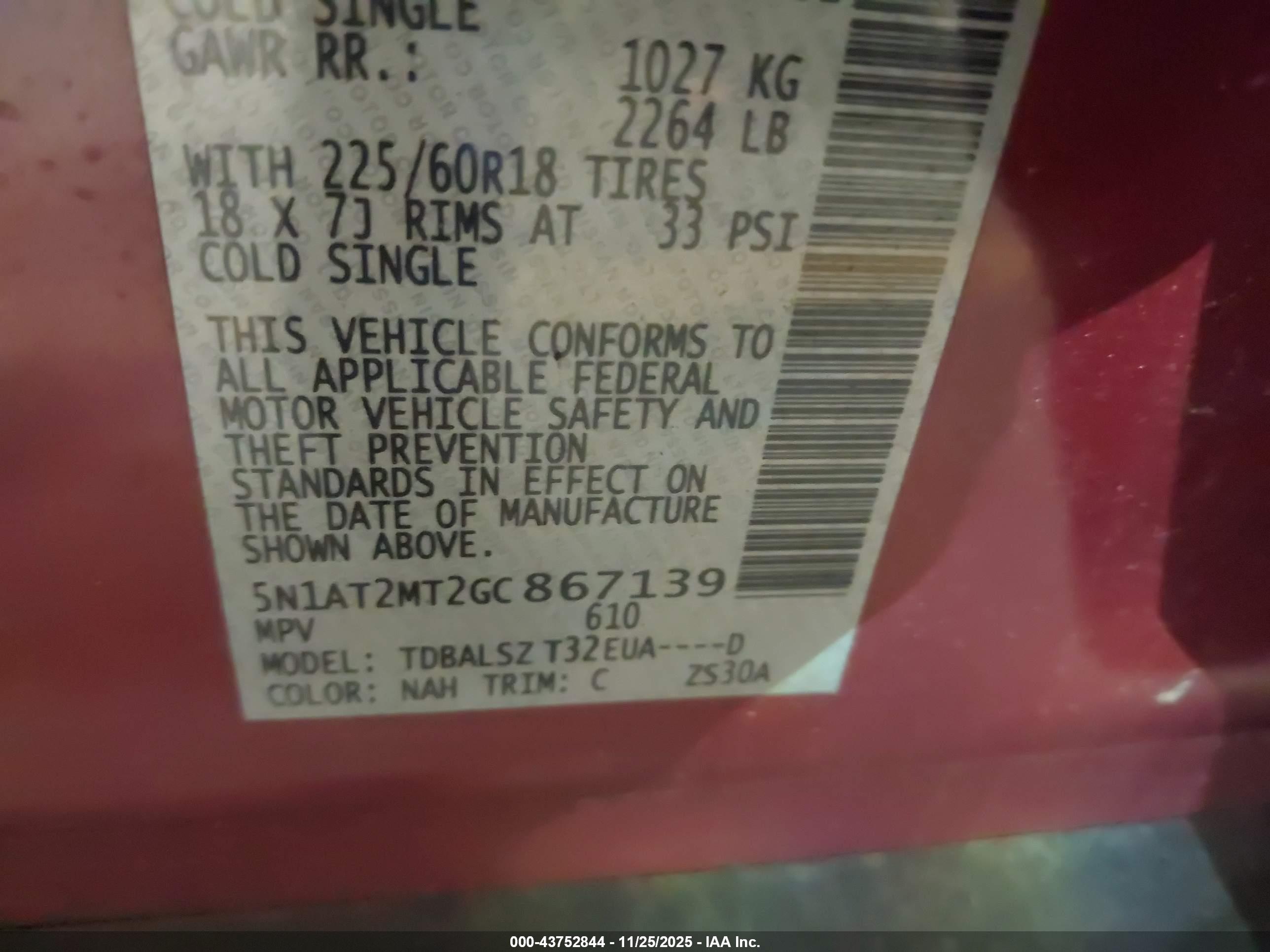 NISSAN ROGUE image 9
