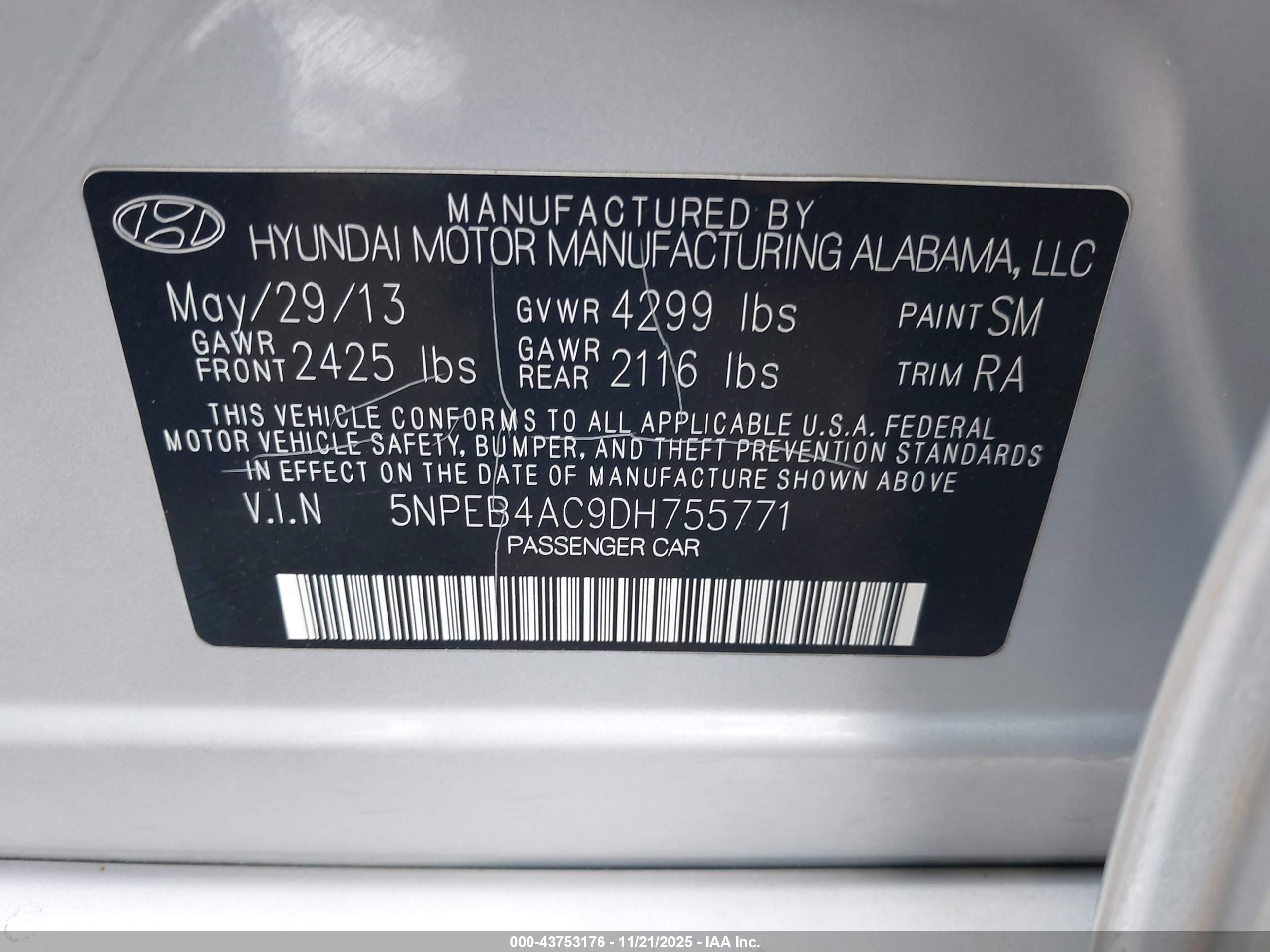 HYUNDAI SONATA image 9