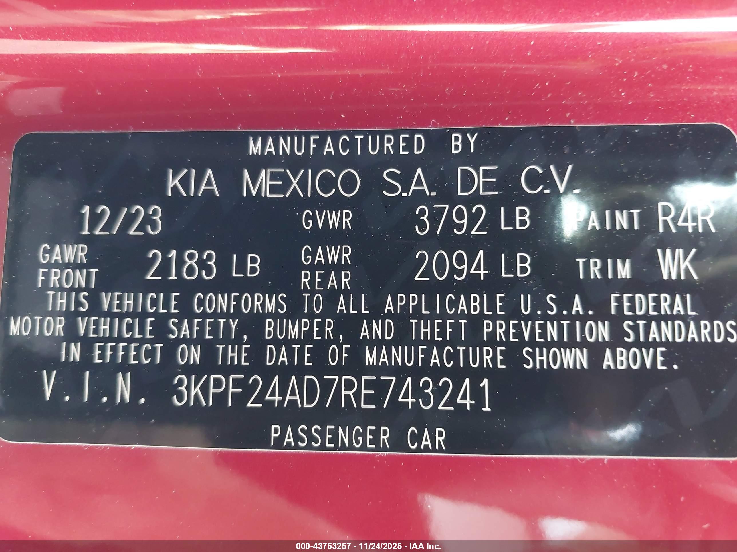 KIA FORTE image 9