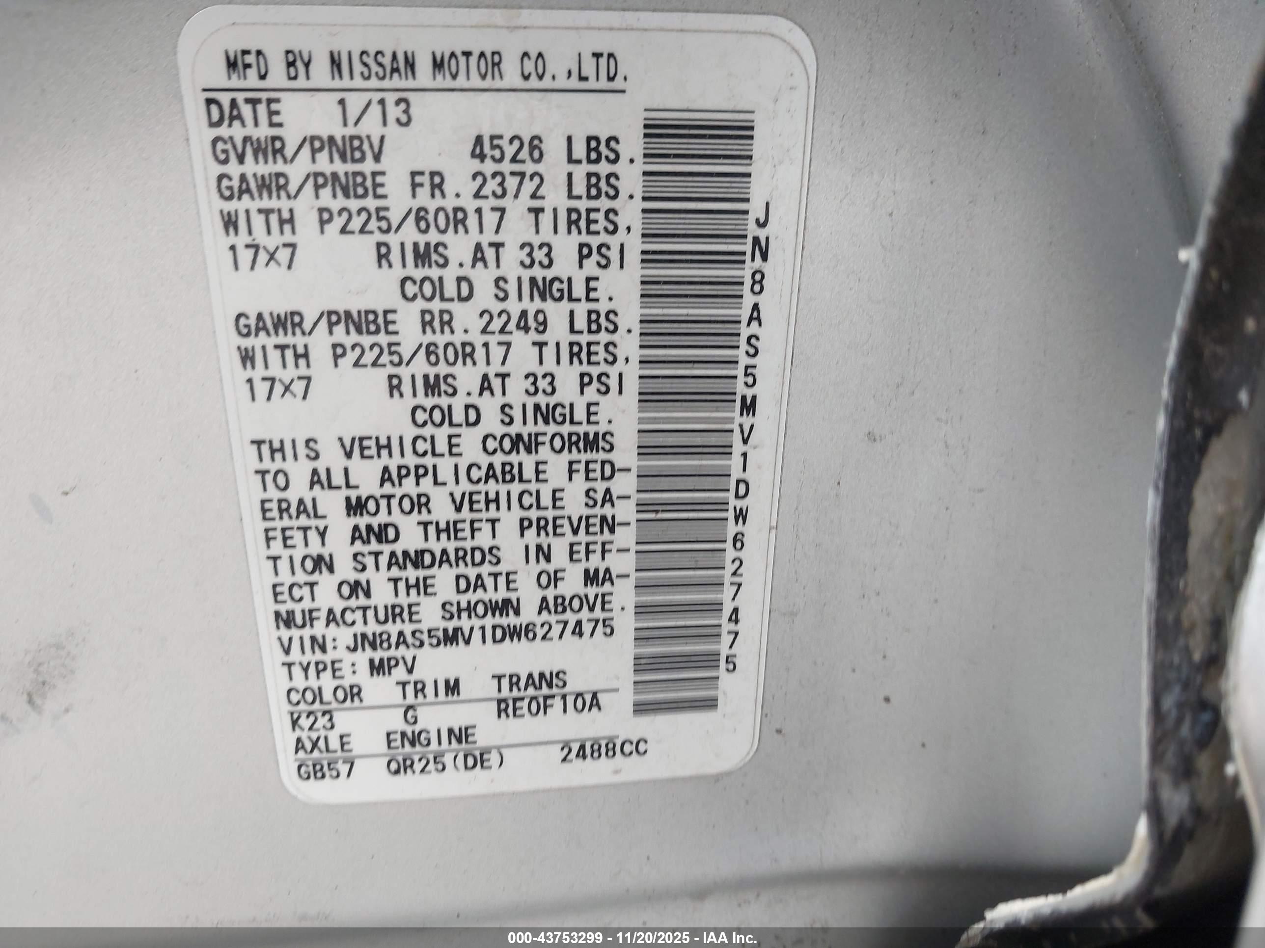 NISSAN ROGUE image 9