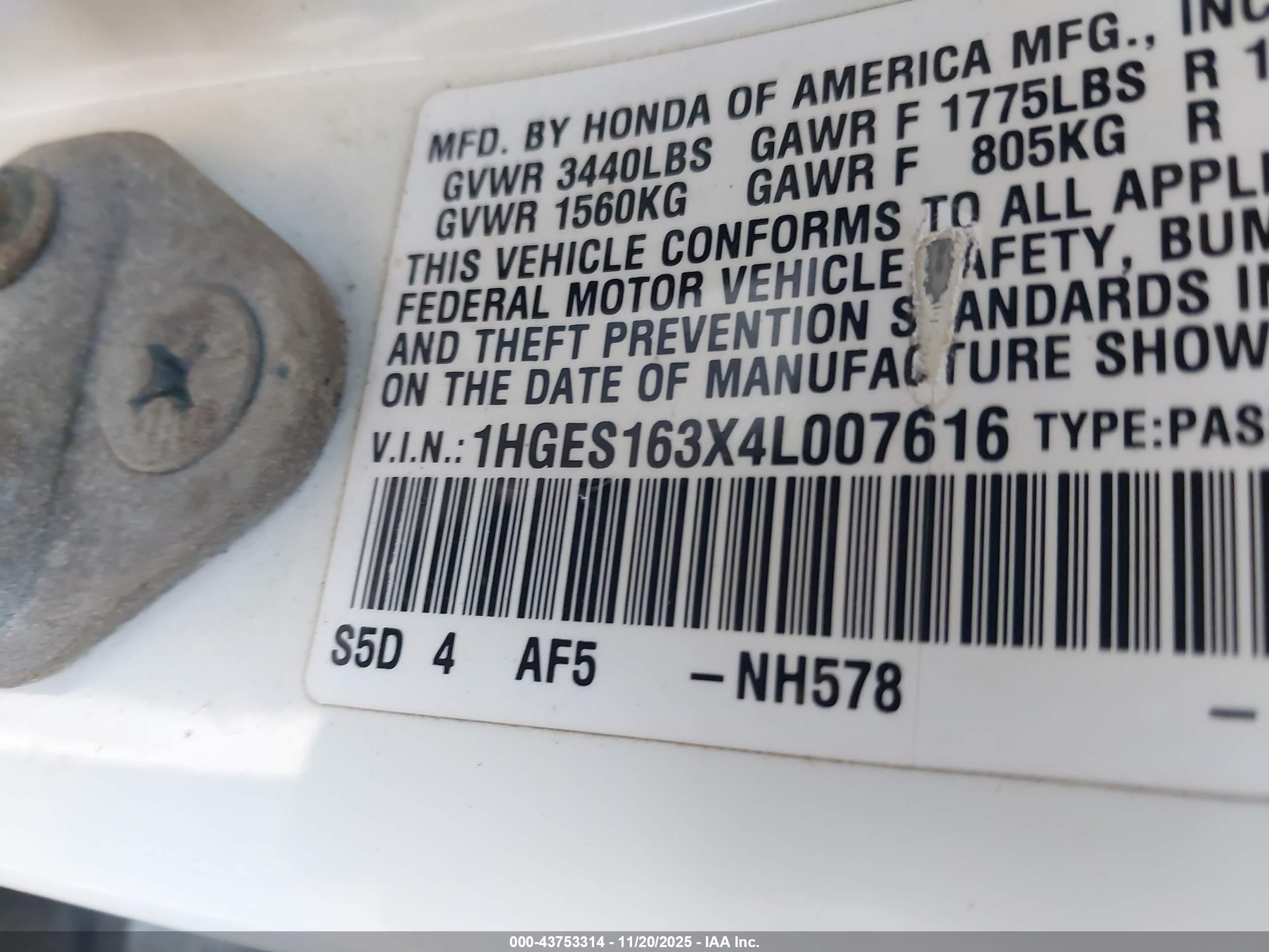 HONDA CIVIC image 9