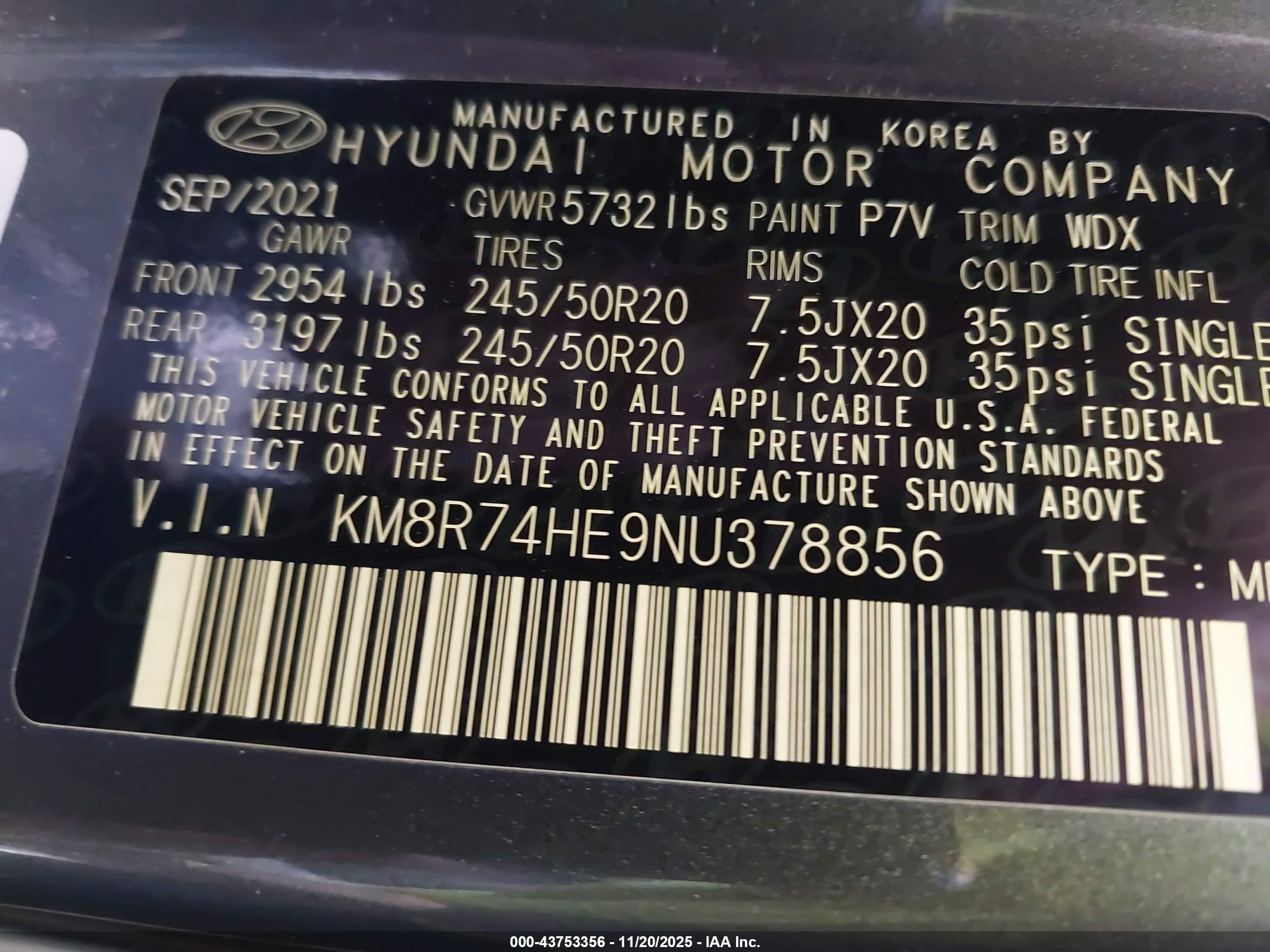 HYUNDAI PALISADE image 9