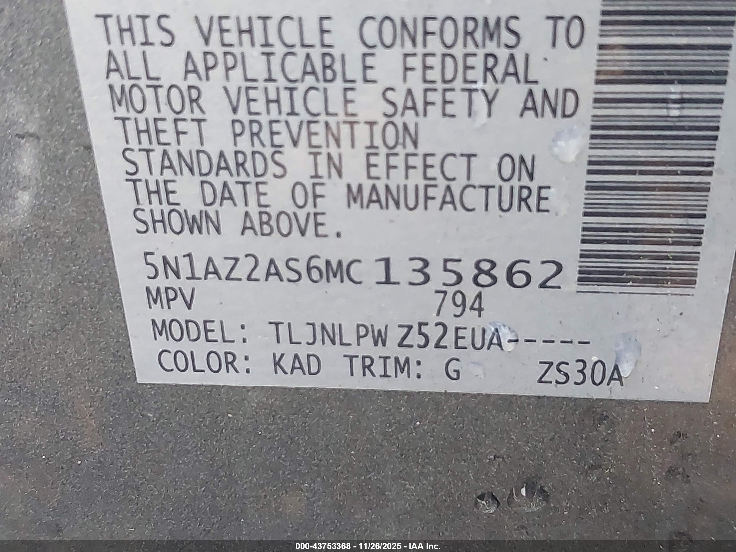 NISSAN MURANO image 9