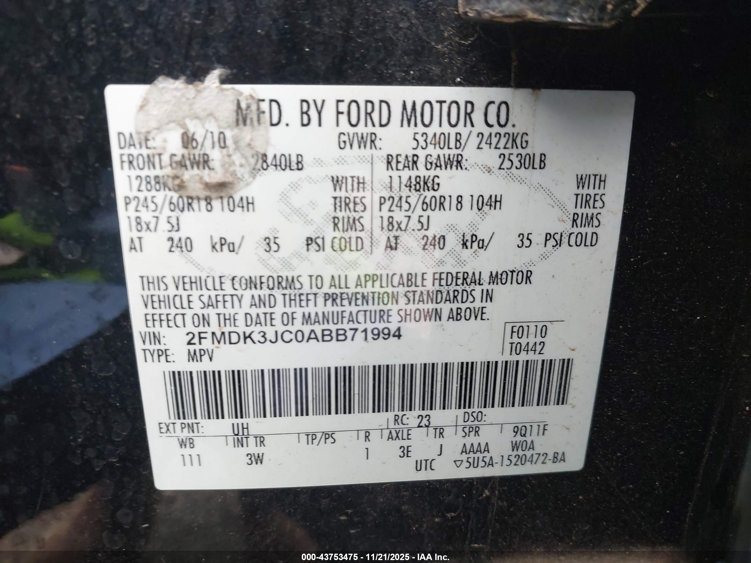 FORD EDGE image 9
