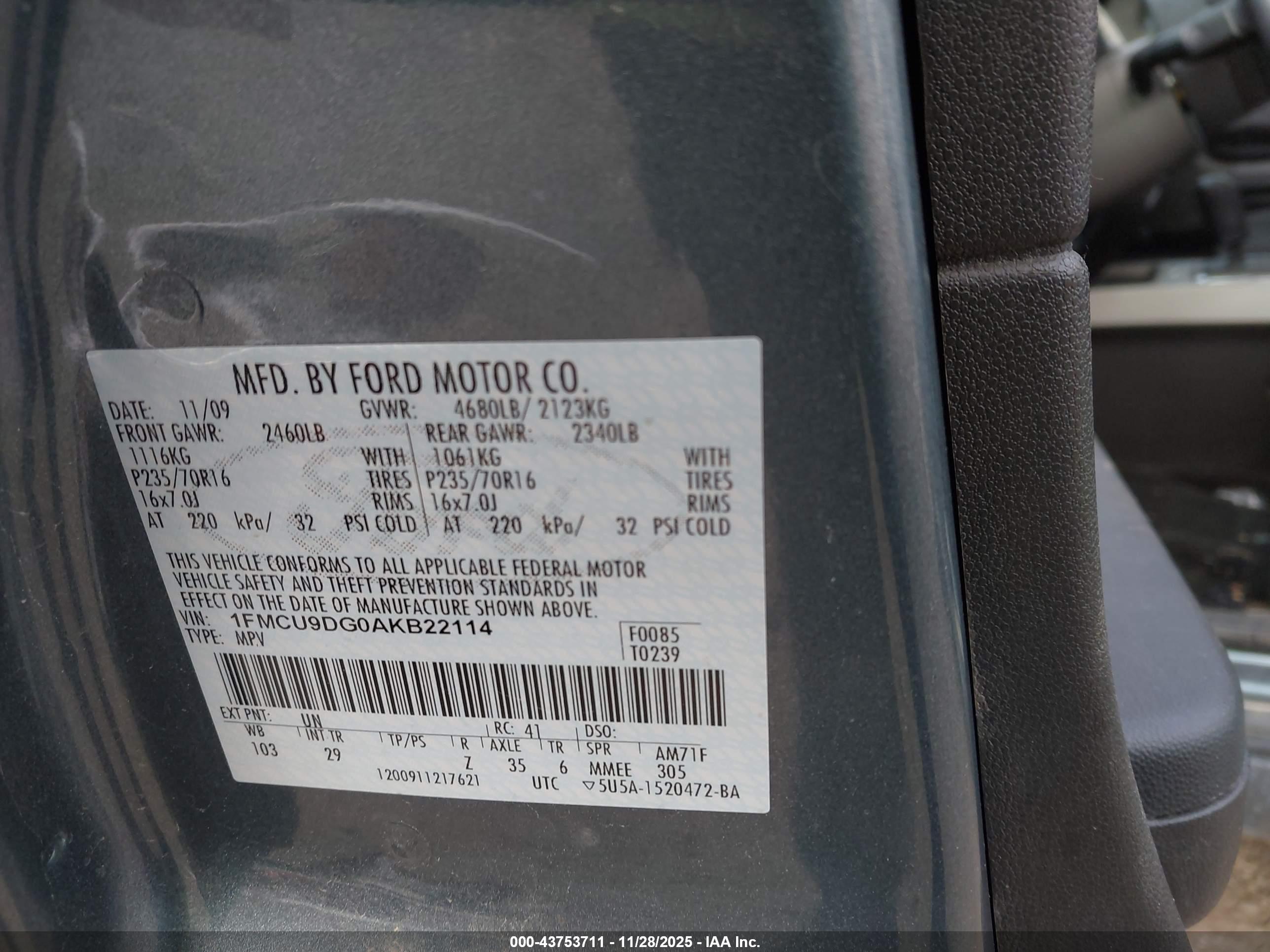FORD ESCAPE image 9