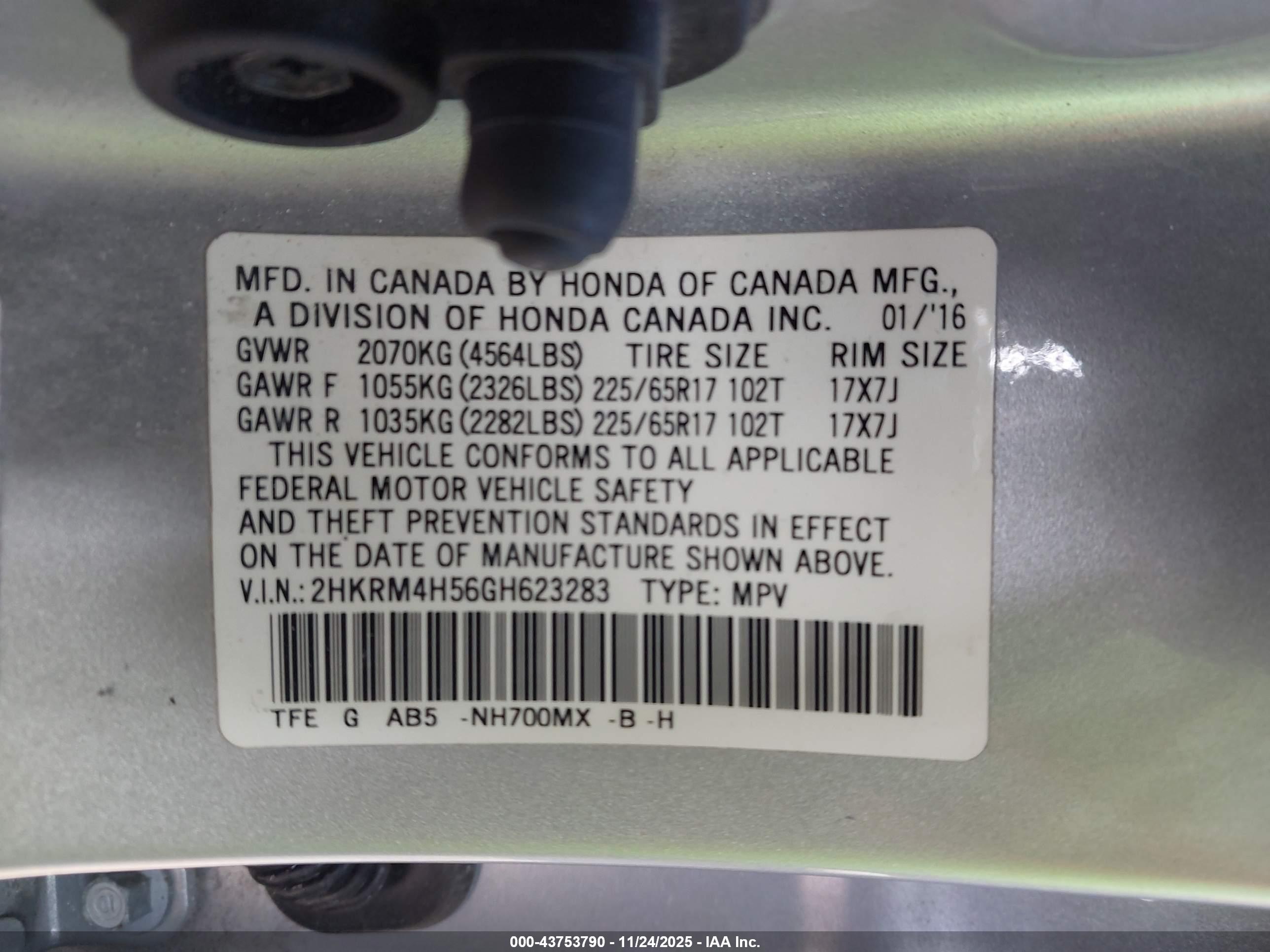 HONDA CR-V image 9