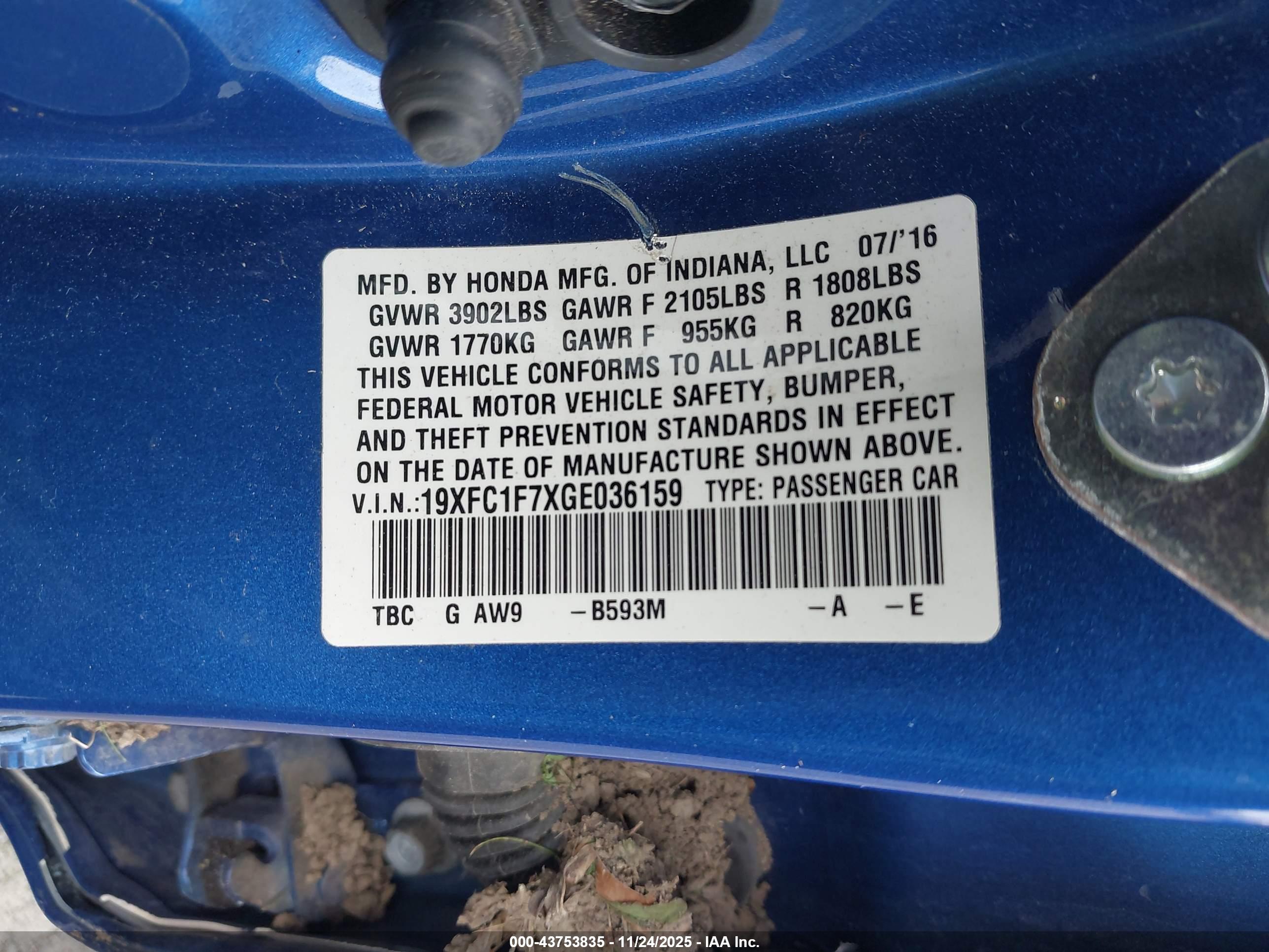 HONDA CIVIC image 9
