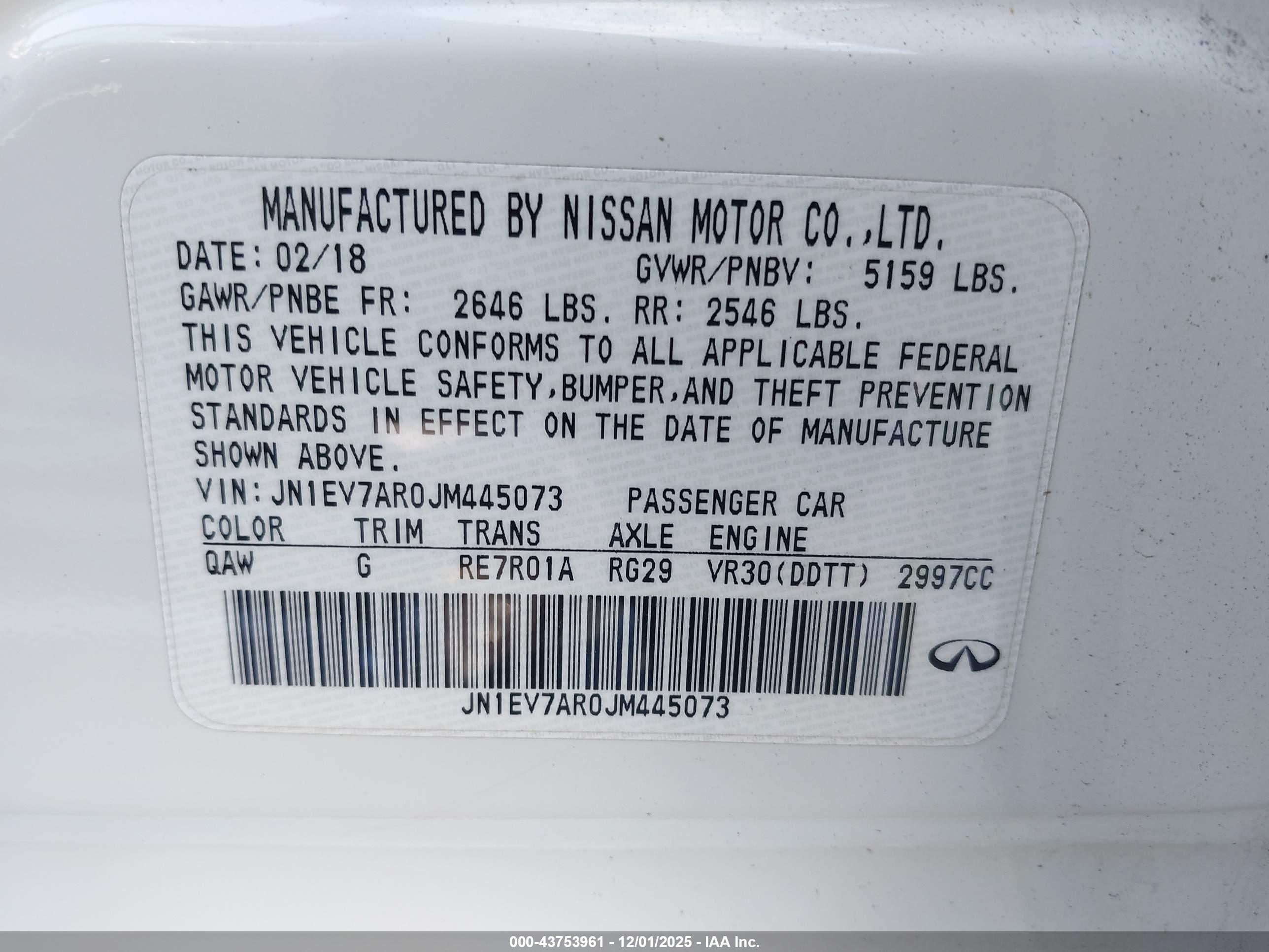 INFINITI Q50 image 9