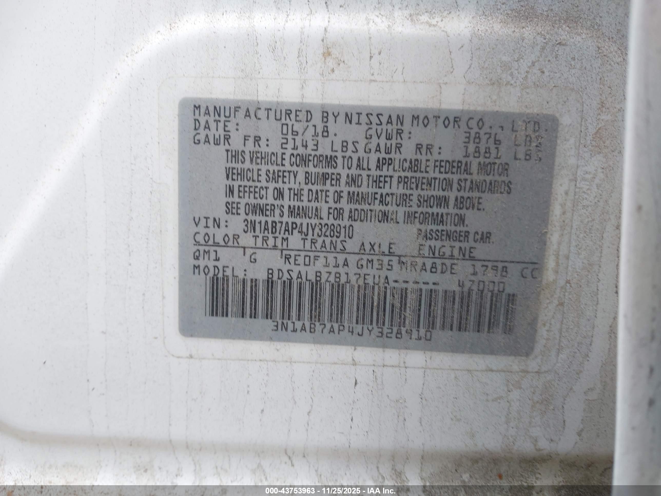 NISSAN SENTRA image 9