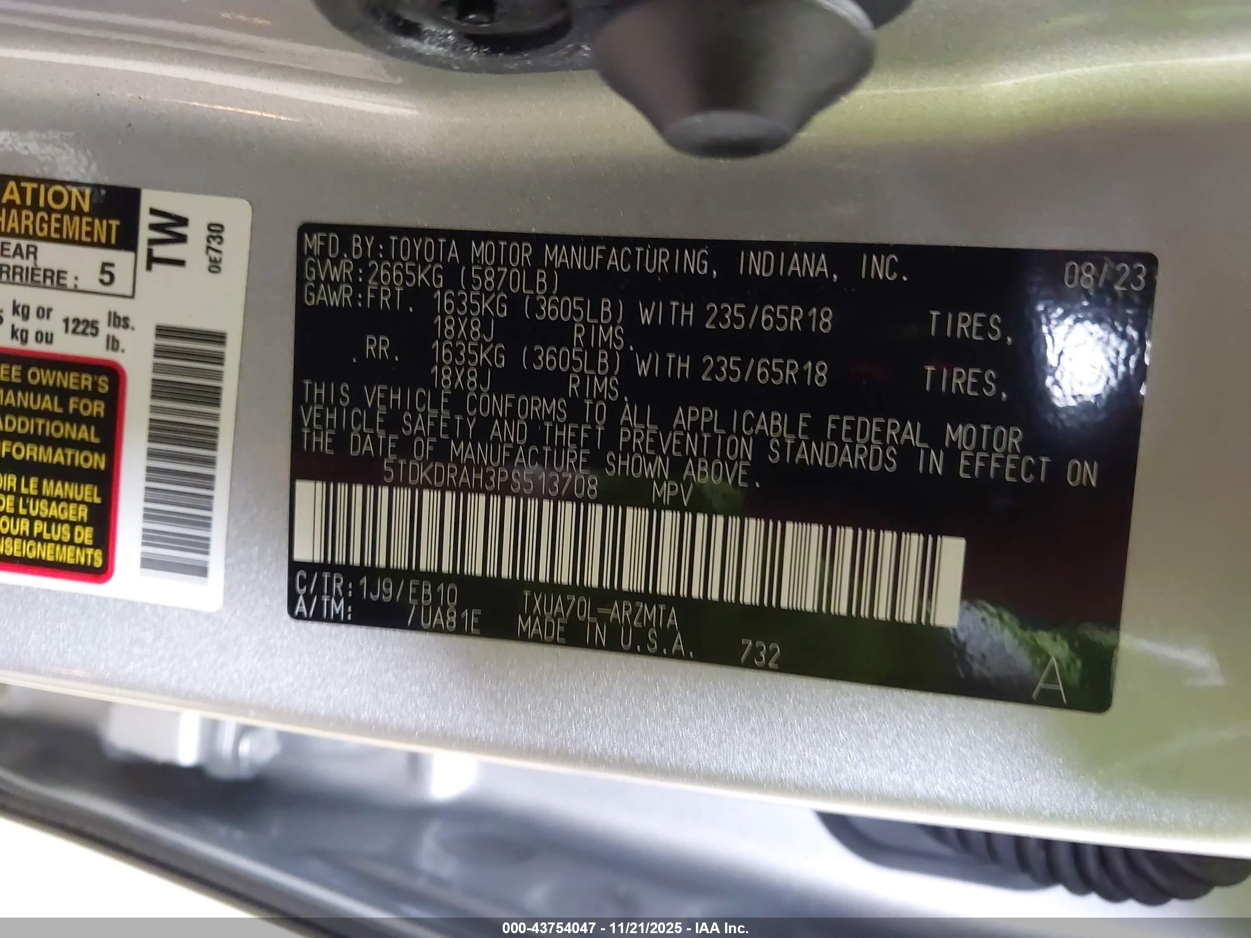 TOYOTA HIGHLANDER image 9