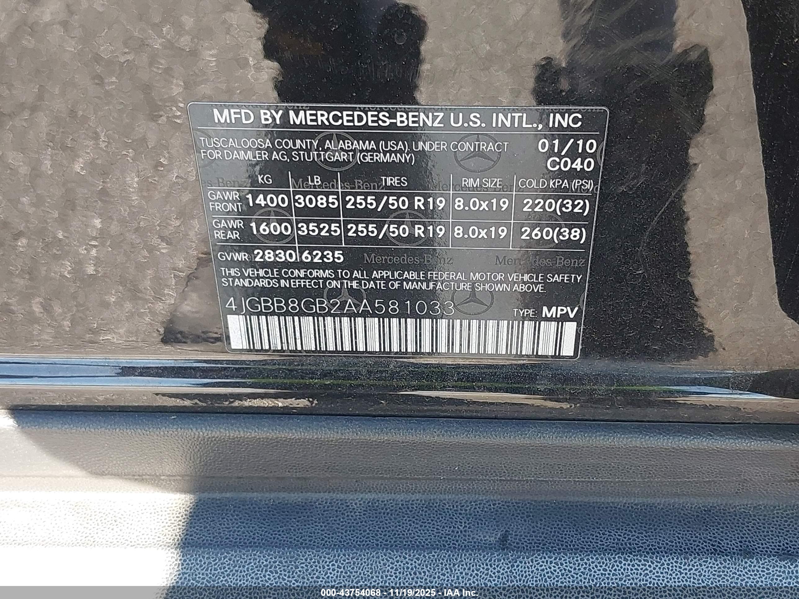 MERCEDES-BENZ ML image 9