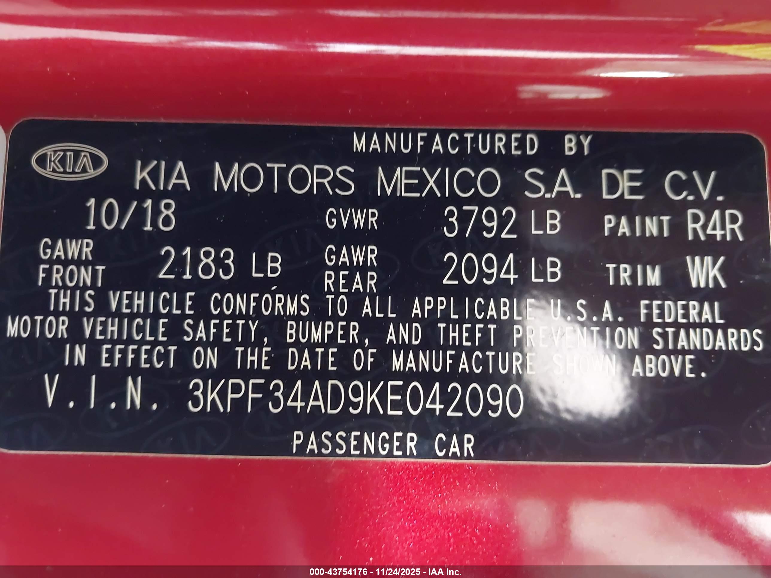 KIA FORTE image 9