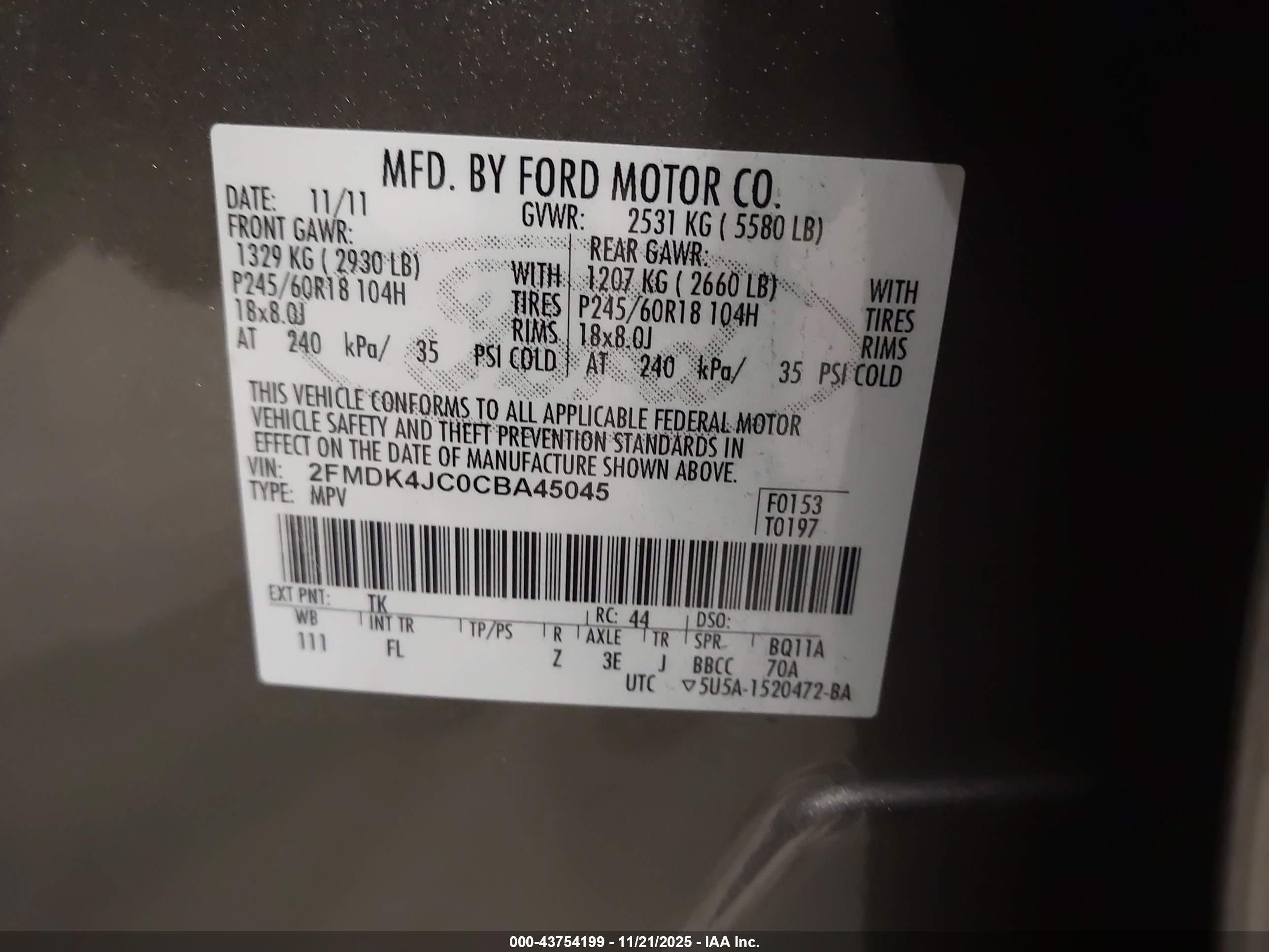 FORD EDGE image 9