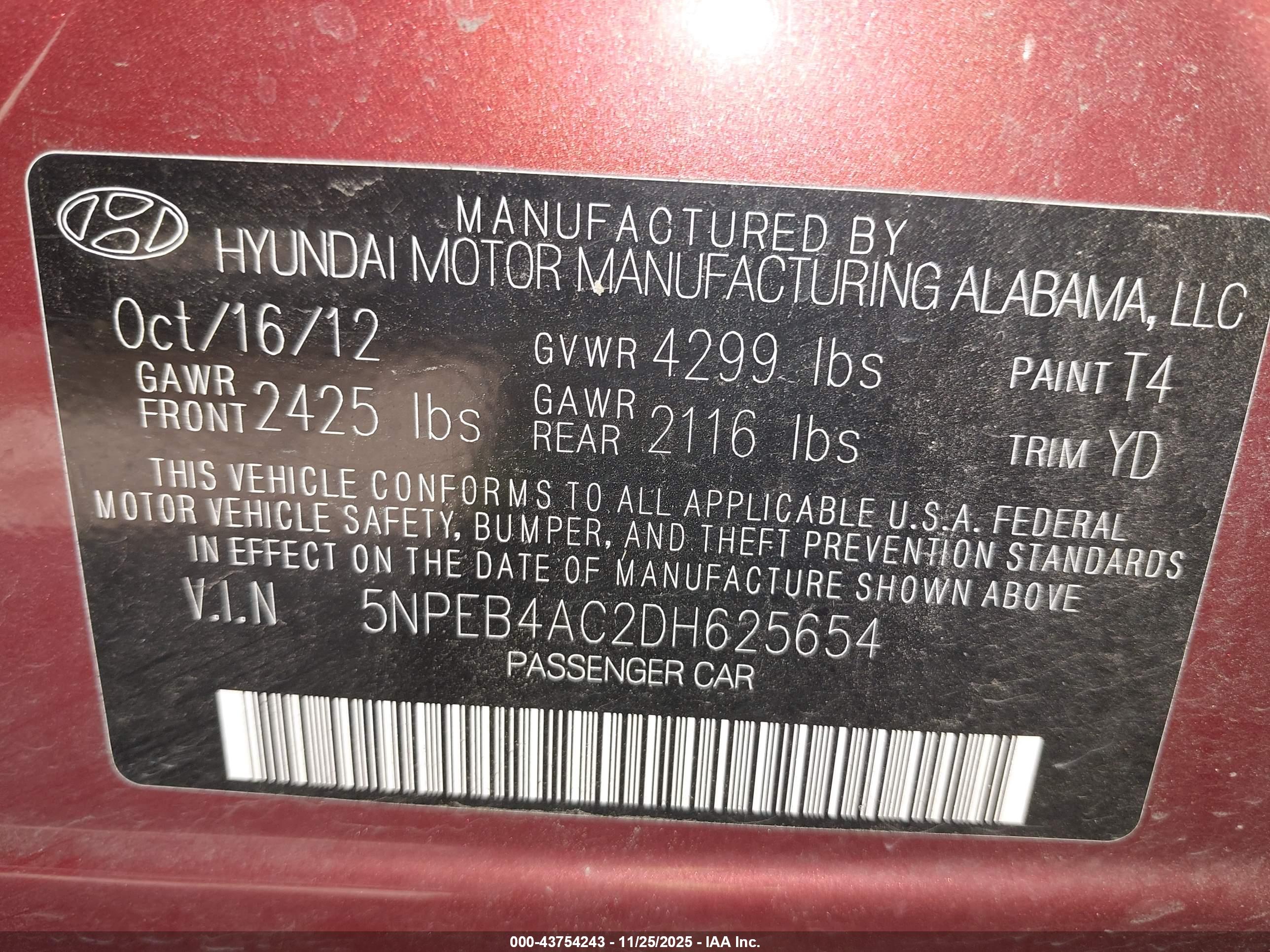 HYUNDAI SONATA image 9