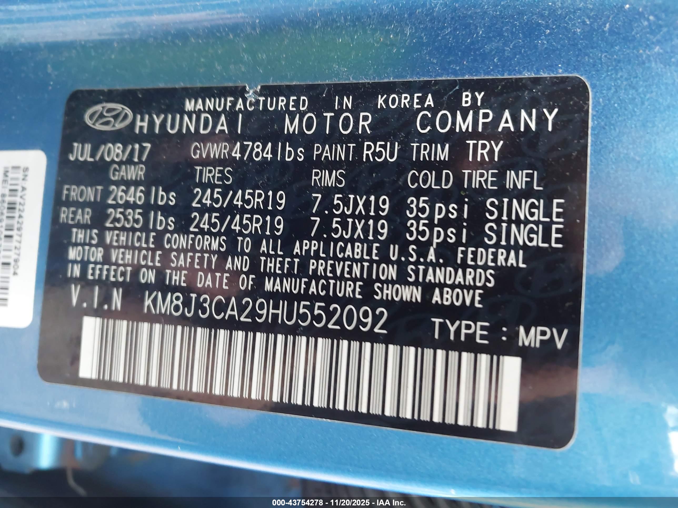 HYUNDAI TUCSON image 9