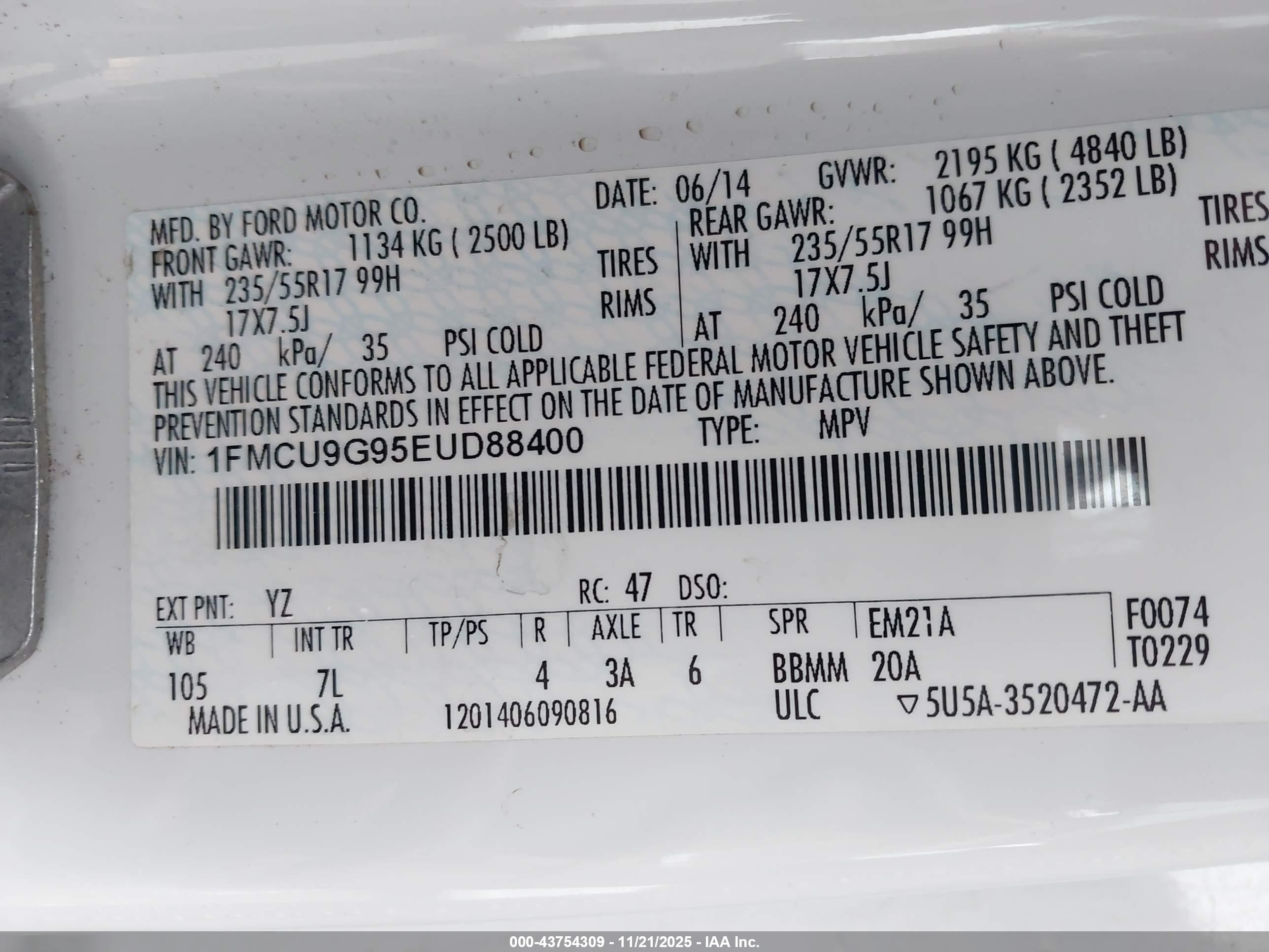 FORD ESCAPE image 9