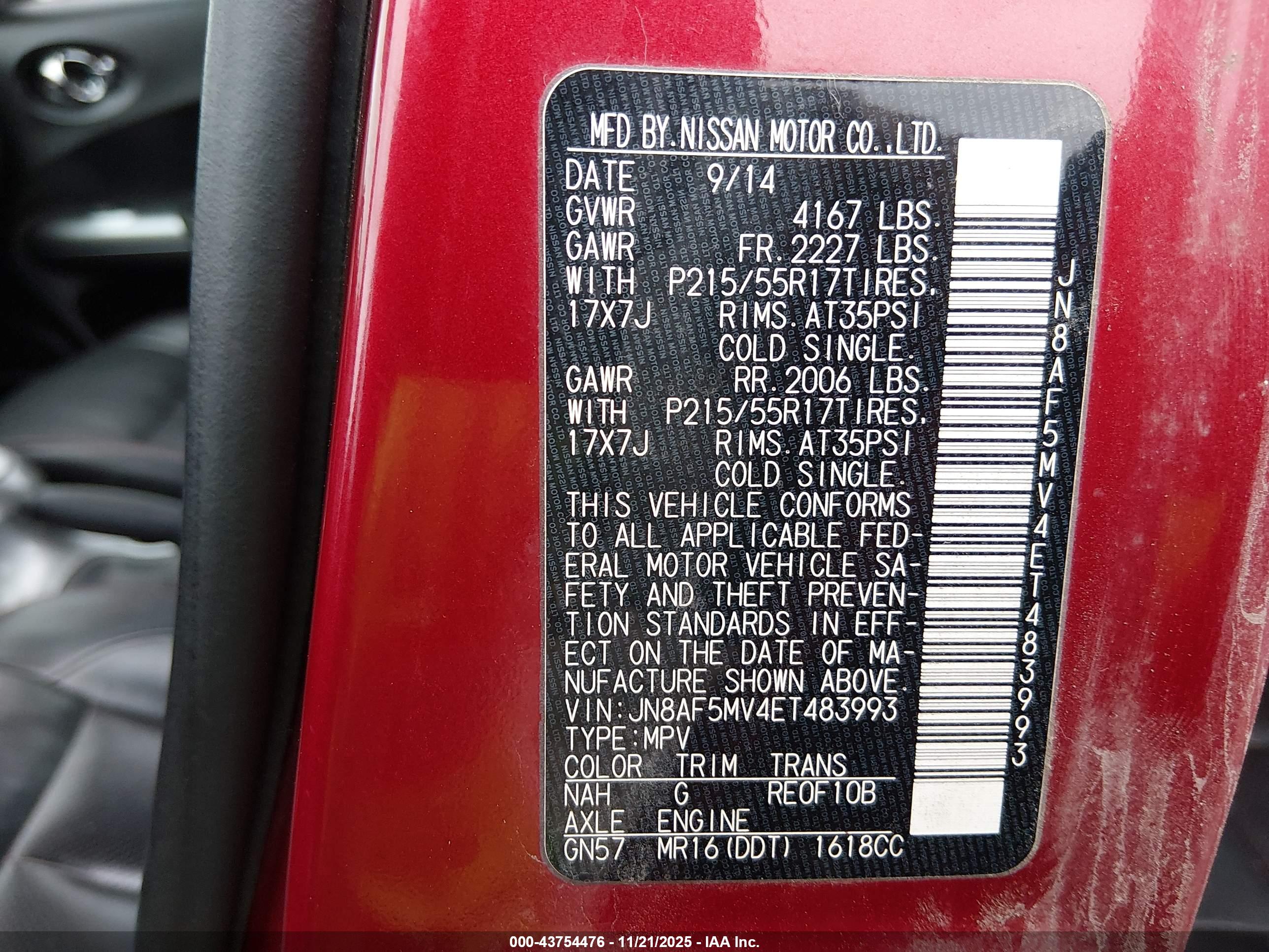 NISSAN JUKE image 9
