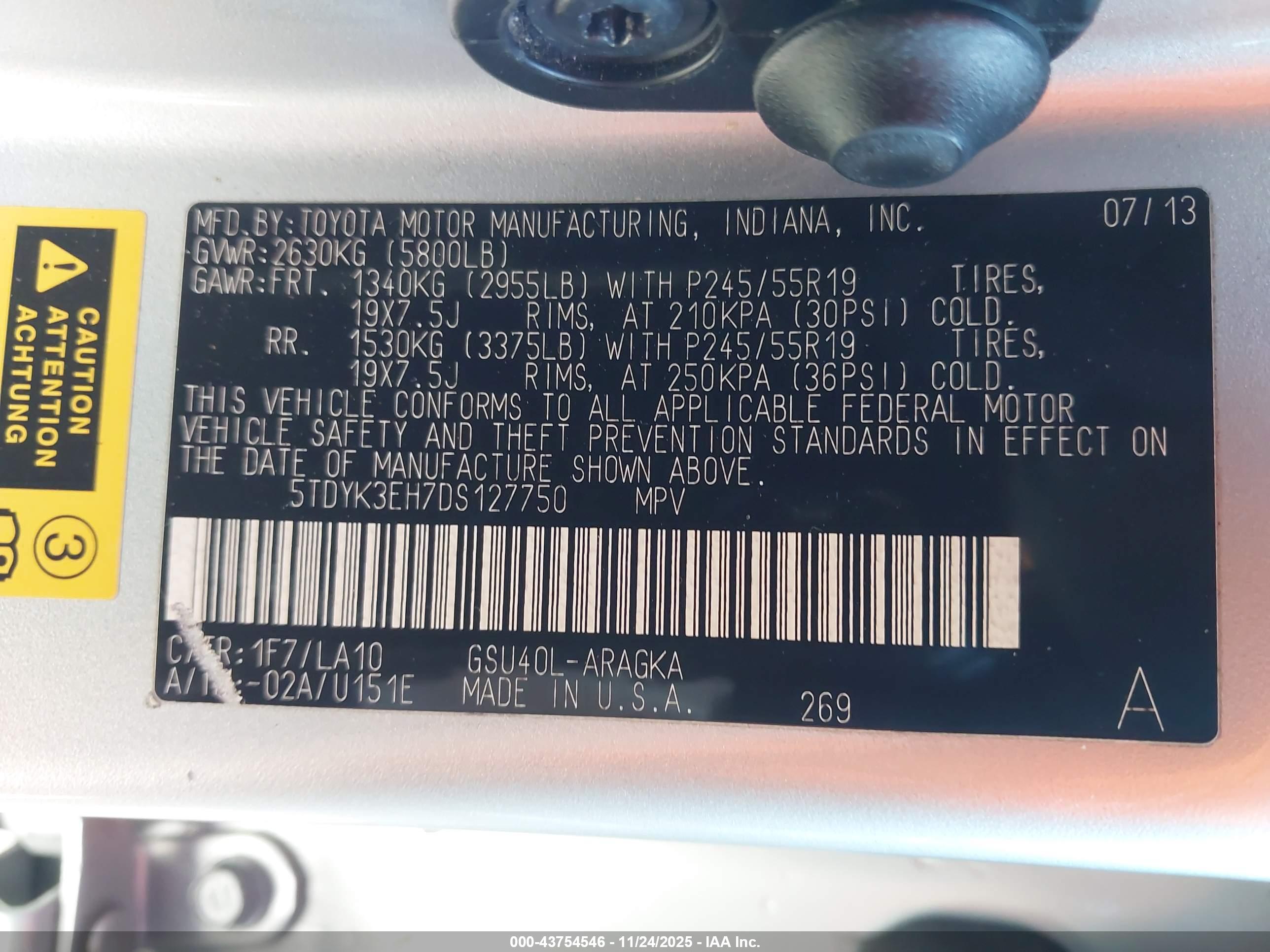 TOYOTA HIGHLANDER image 9