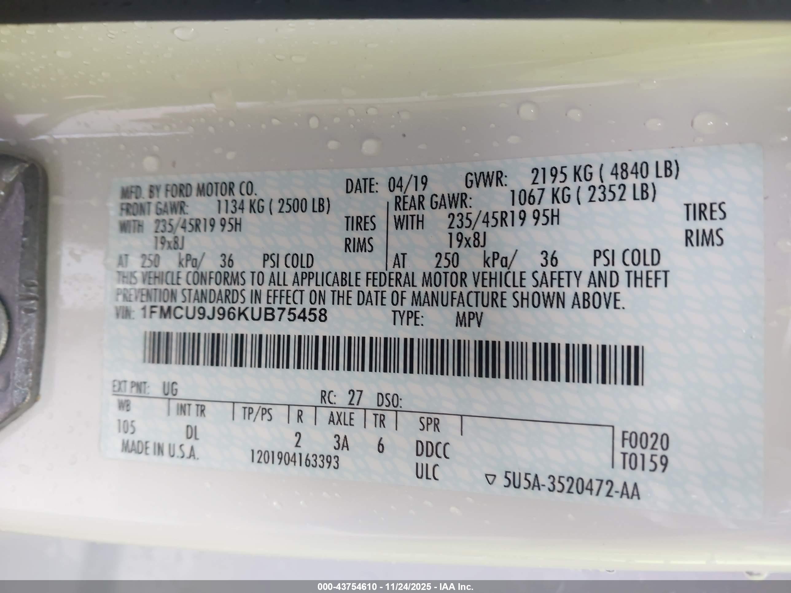 FORD ESCAPE image 9