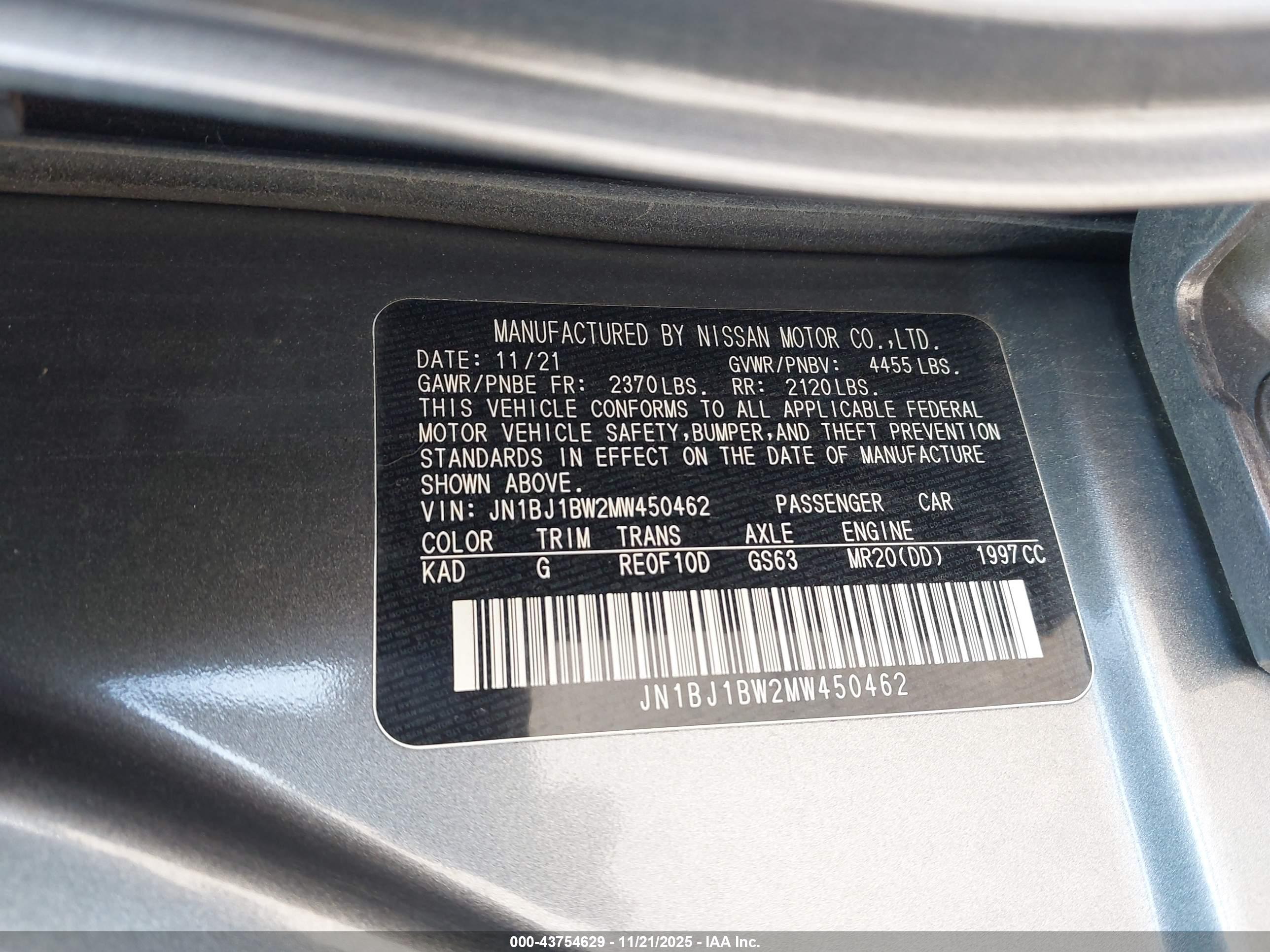 NISSAN ROGUE image 9