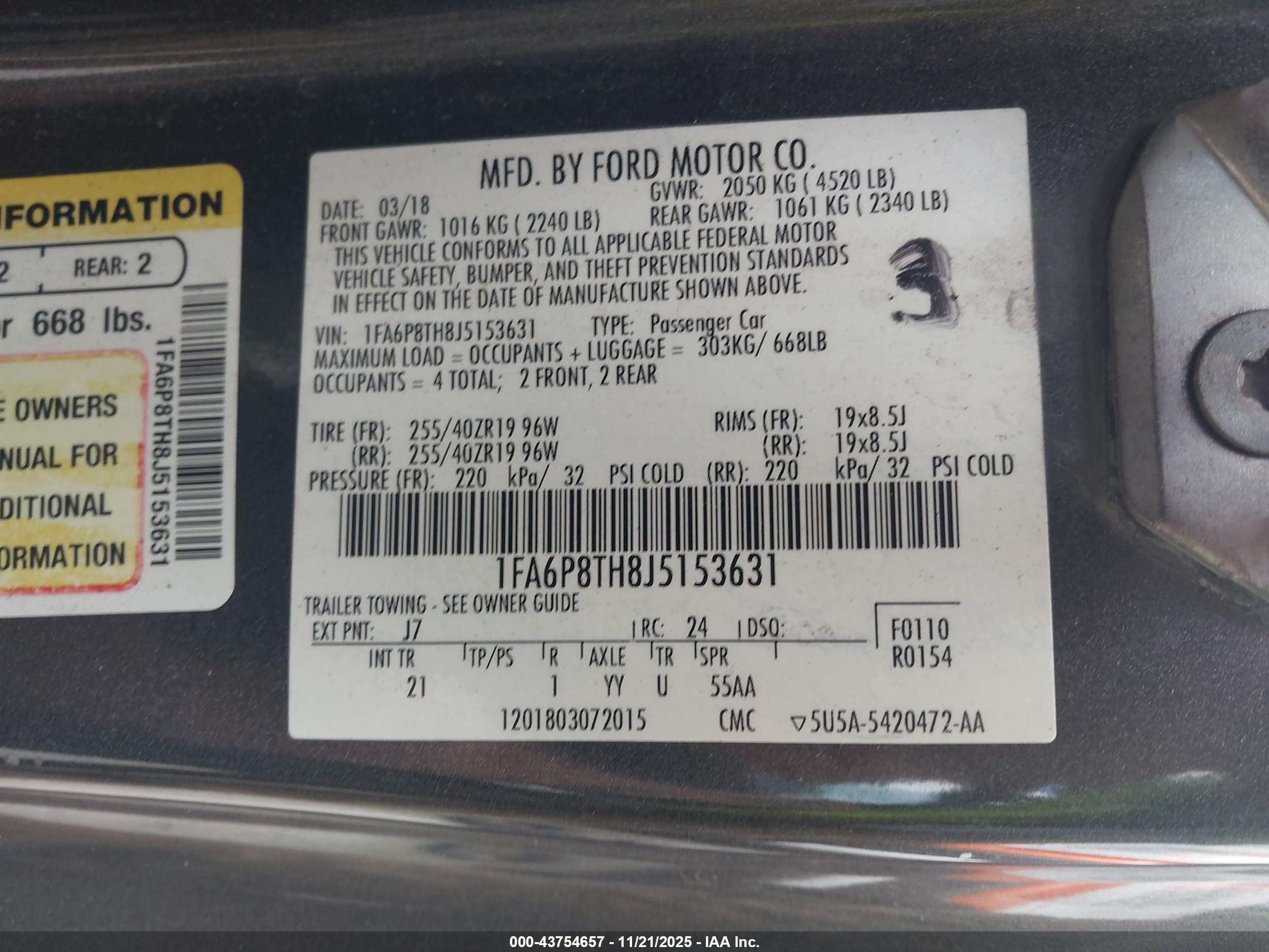 FORD MUSTANG image 9